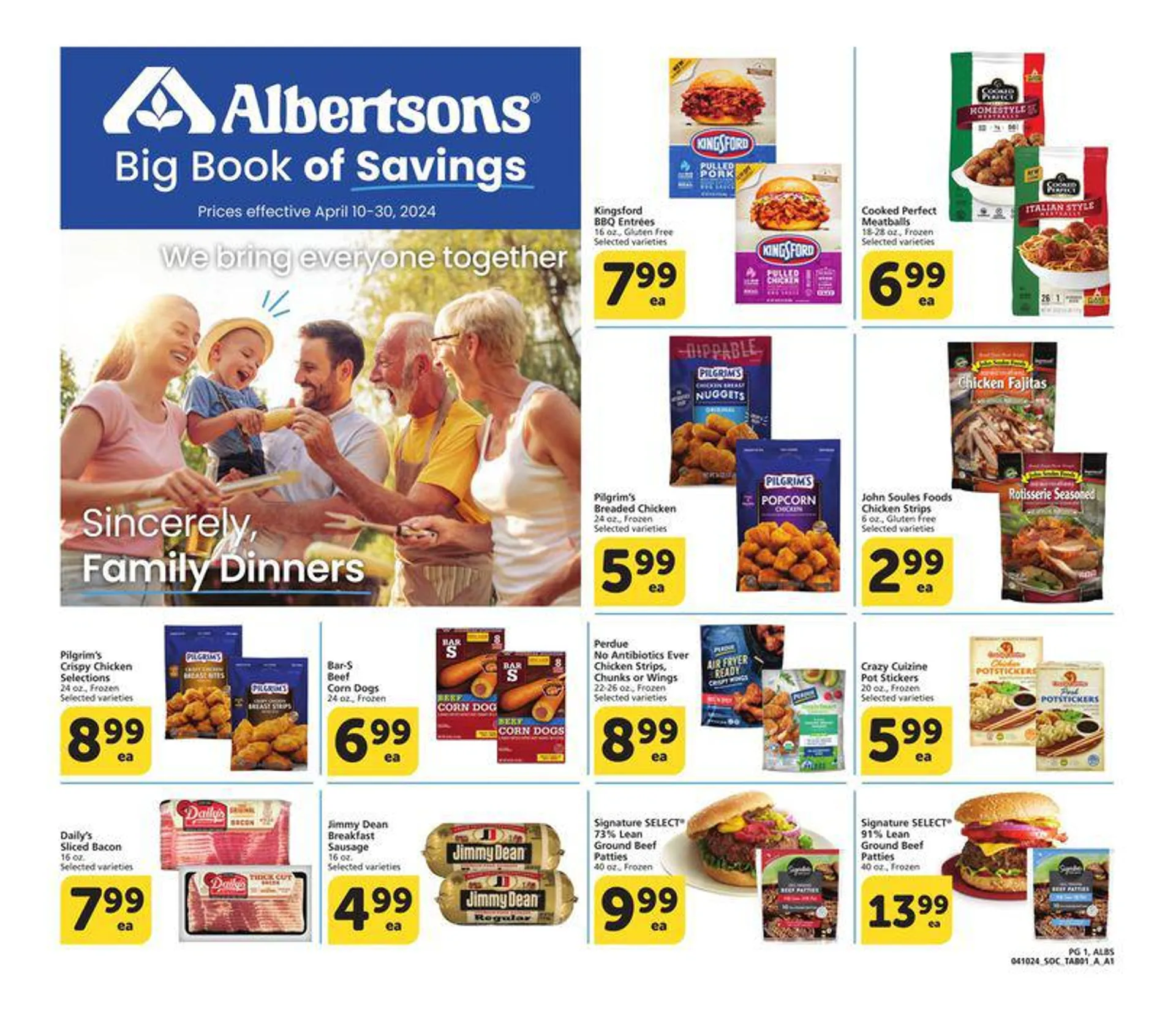 Weekly ad Albertsons - SoCal - BBS from April 11 to April 30 2024 - Page 1