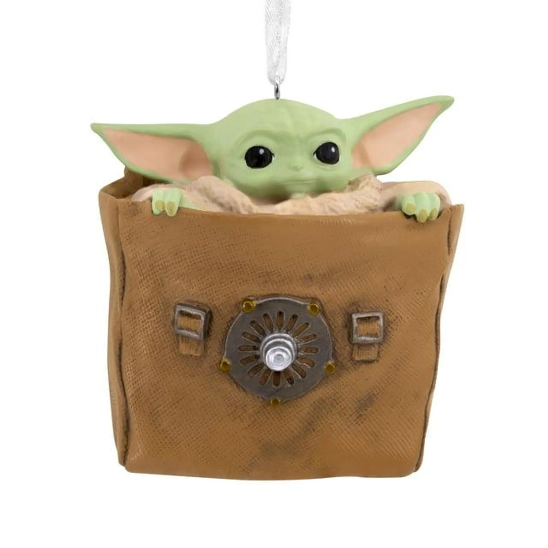 Hallmark Star Wars: the Mandalorian Grogu in Bag Christmas Ornament, 0.22lbs