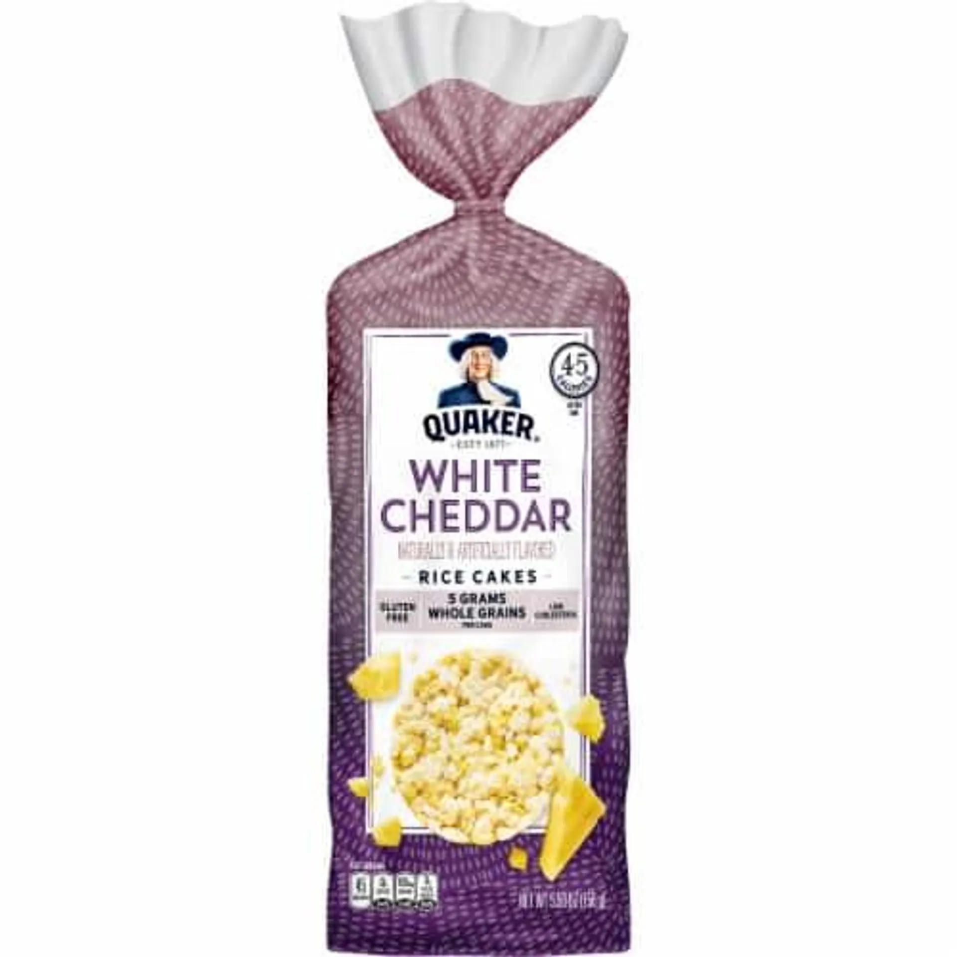 Quaker® White Cheddar Naturally & Artificially Flavored Rice Cakes