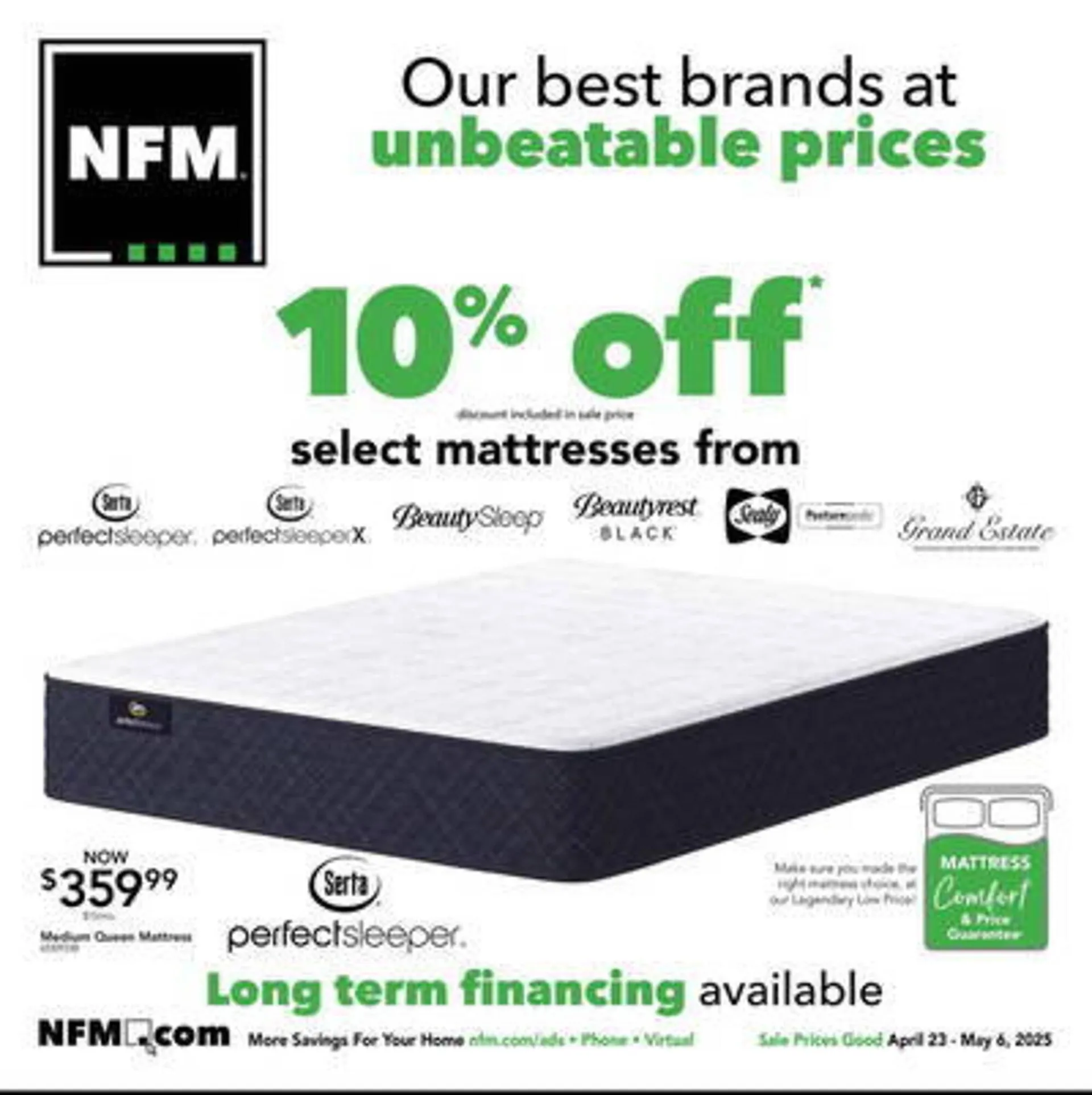 Nebraska Furniture Mart Weekly Ad - 1