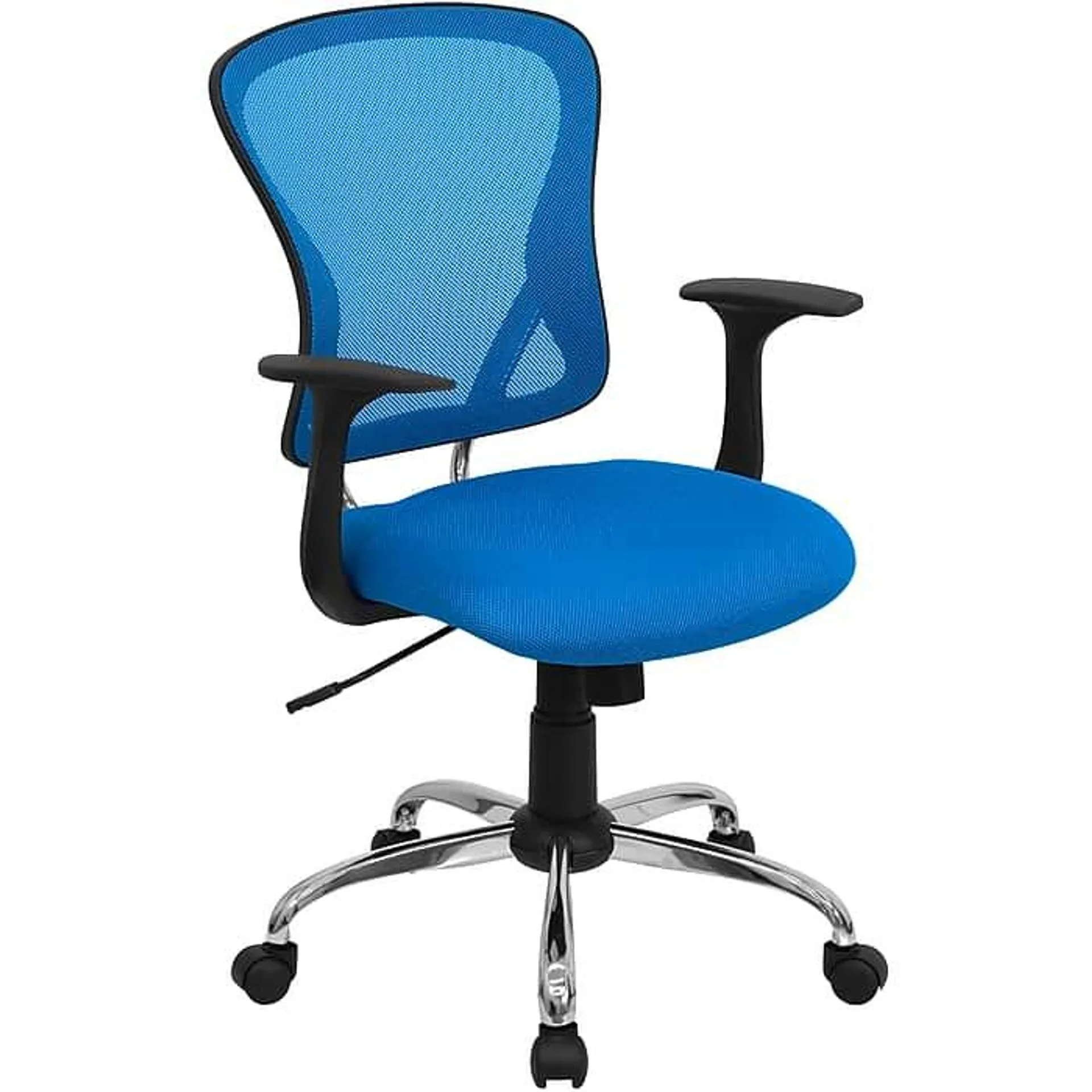 Flash Furniture Alfred Ergonomic Mesh Swivel Mid-Back Task Office Chair,