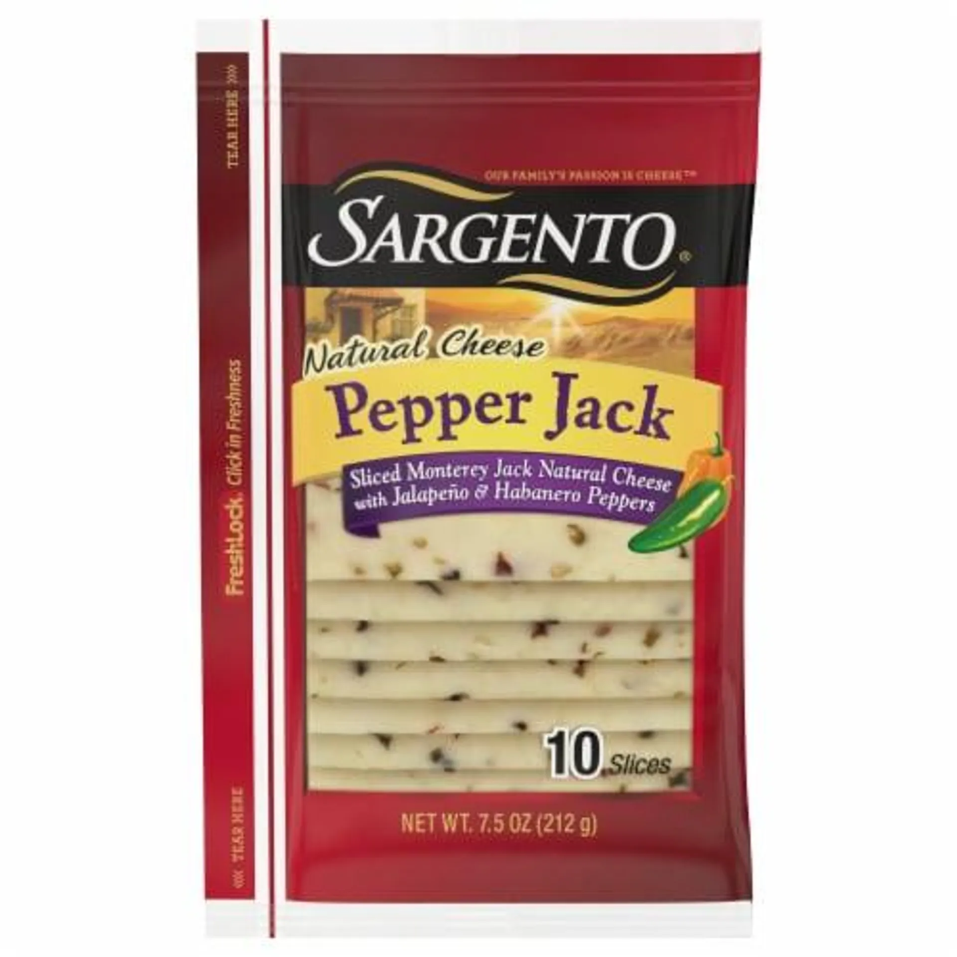 Sargento® Pepper Jack Sliced Cheese