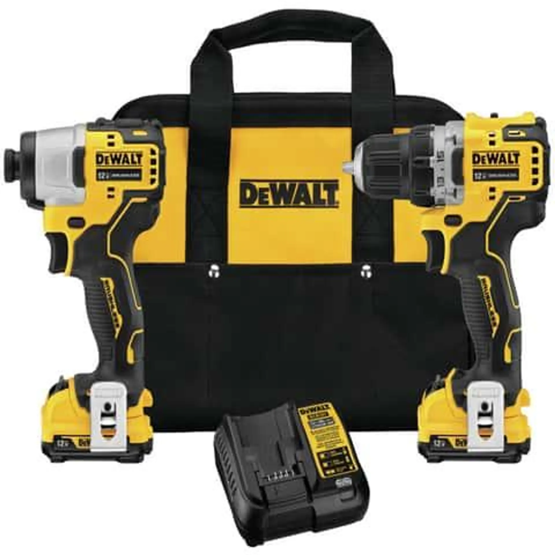 DeWalt 12V MAX XTREME Cordless Brushless 2 Tool Compact Drill and Impact Driver Kit