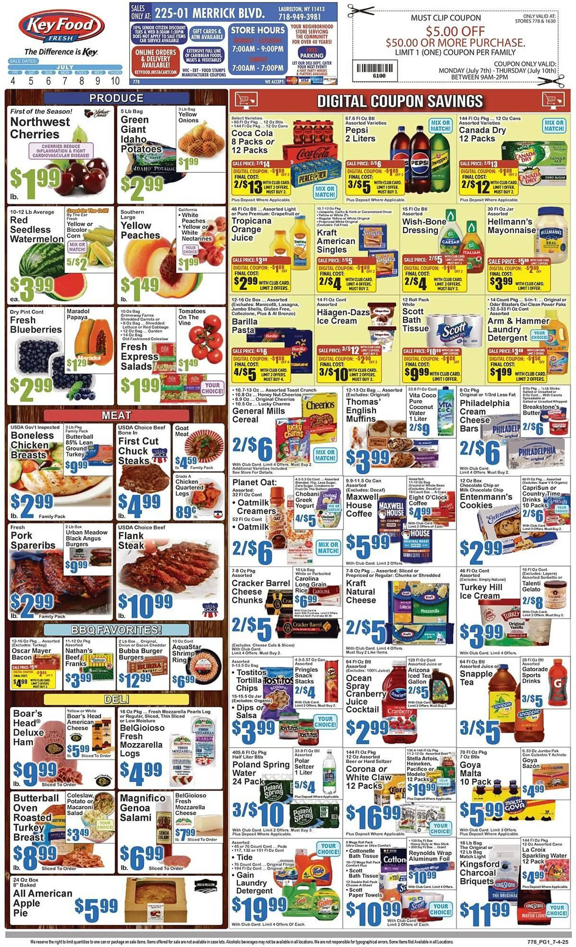 Key Food Weekly Ad - 1