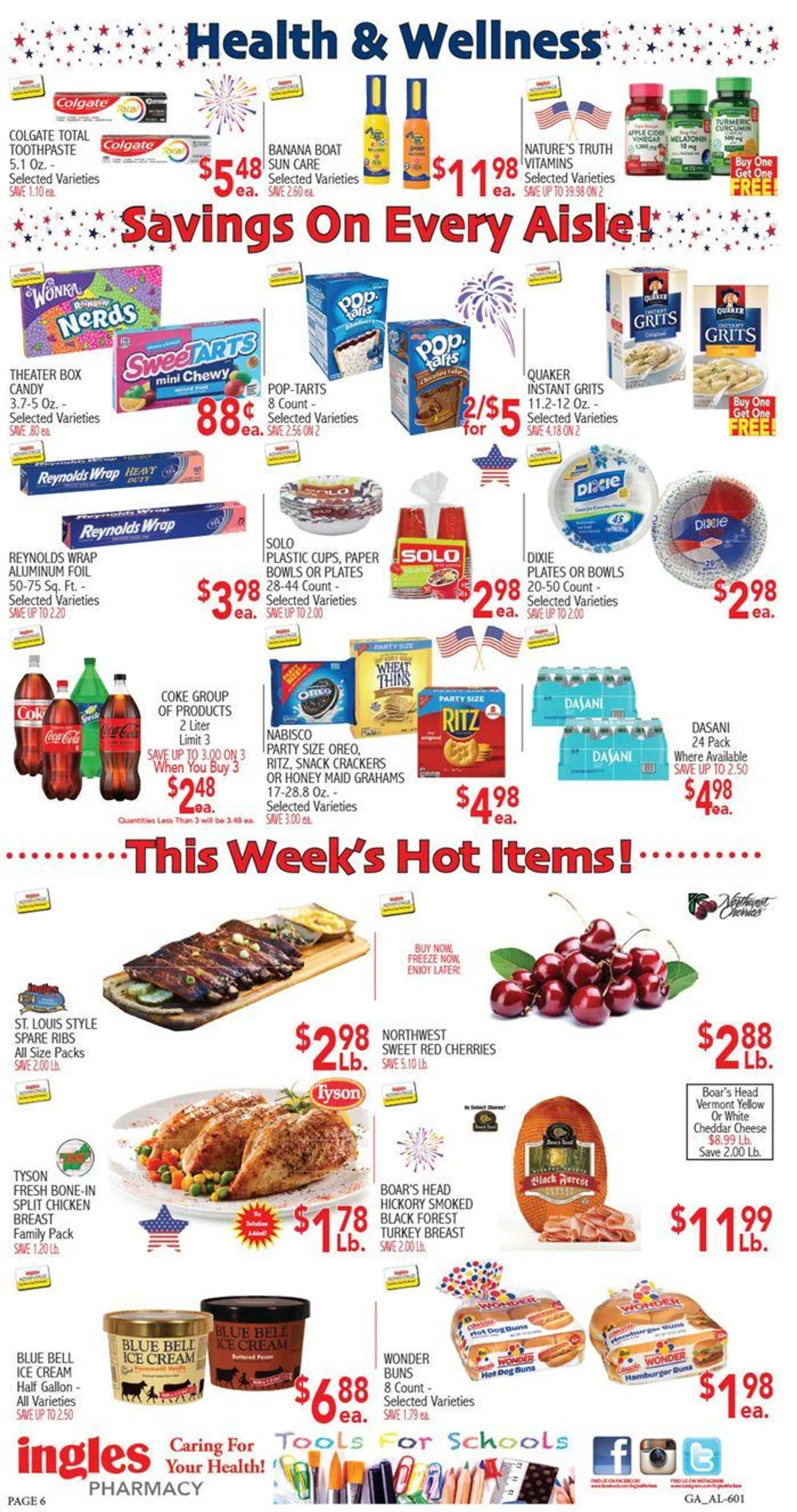 Weekly ad Happy Independence Sale from July 3 to July 9 2024 - Page 6