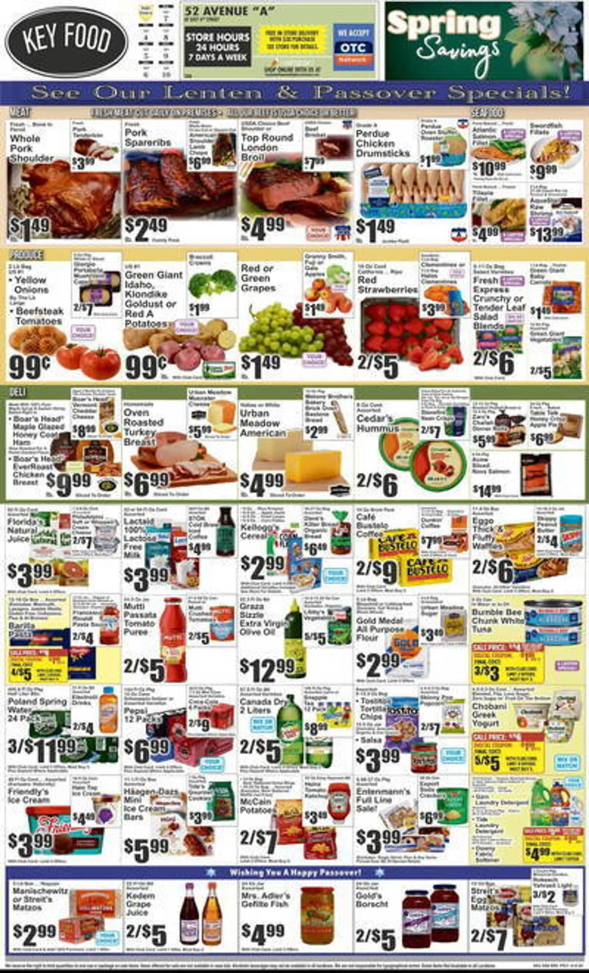 Key Food Weekly Ad - 1