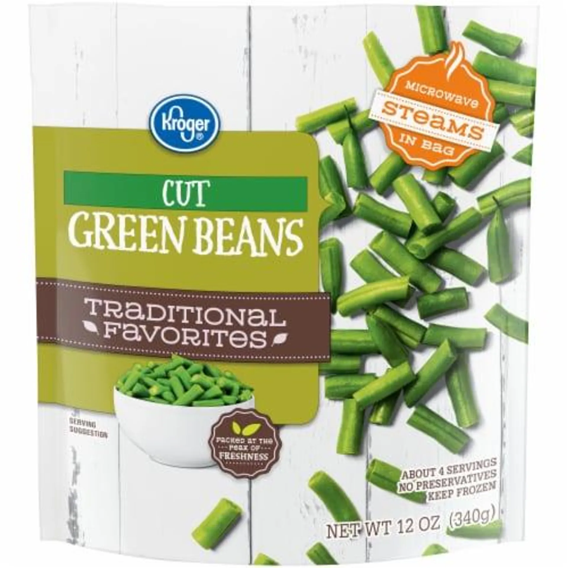 Kroger® Traditional Favorites Frozen Cut Green Beans