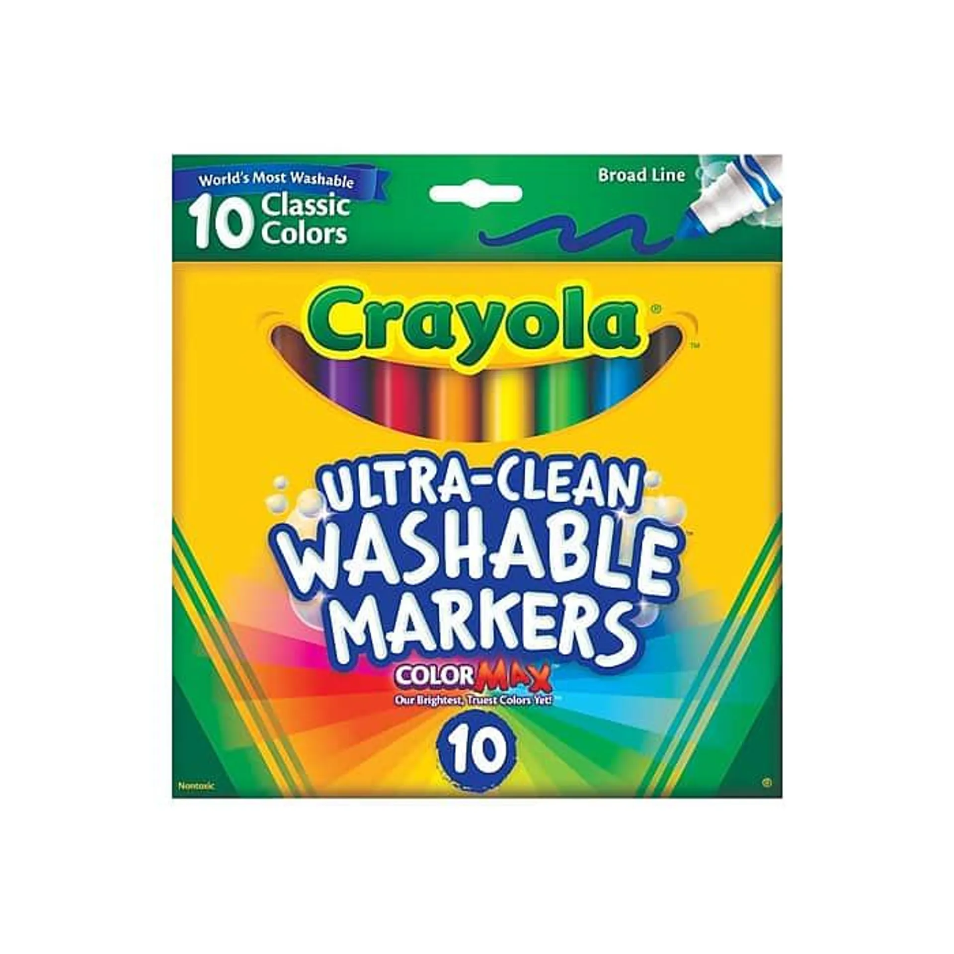 Crayola Ultra-Clean Washable Markers,