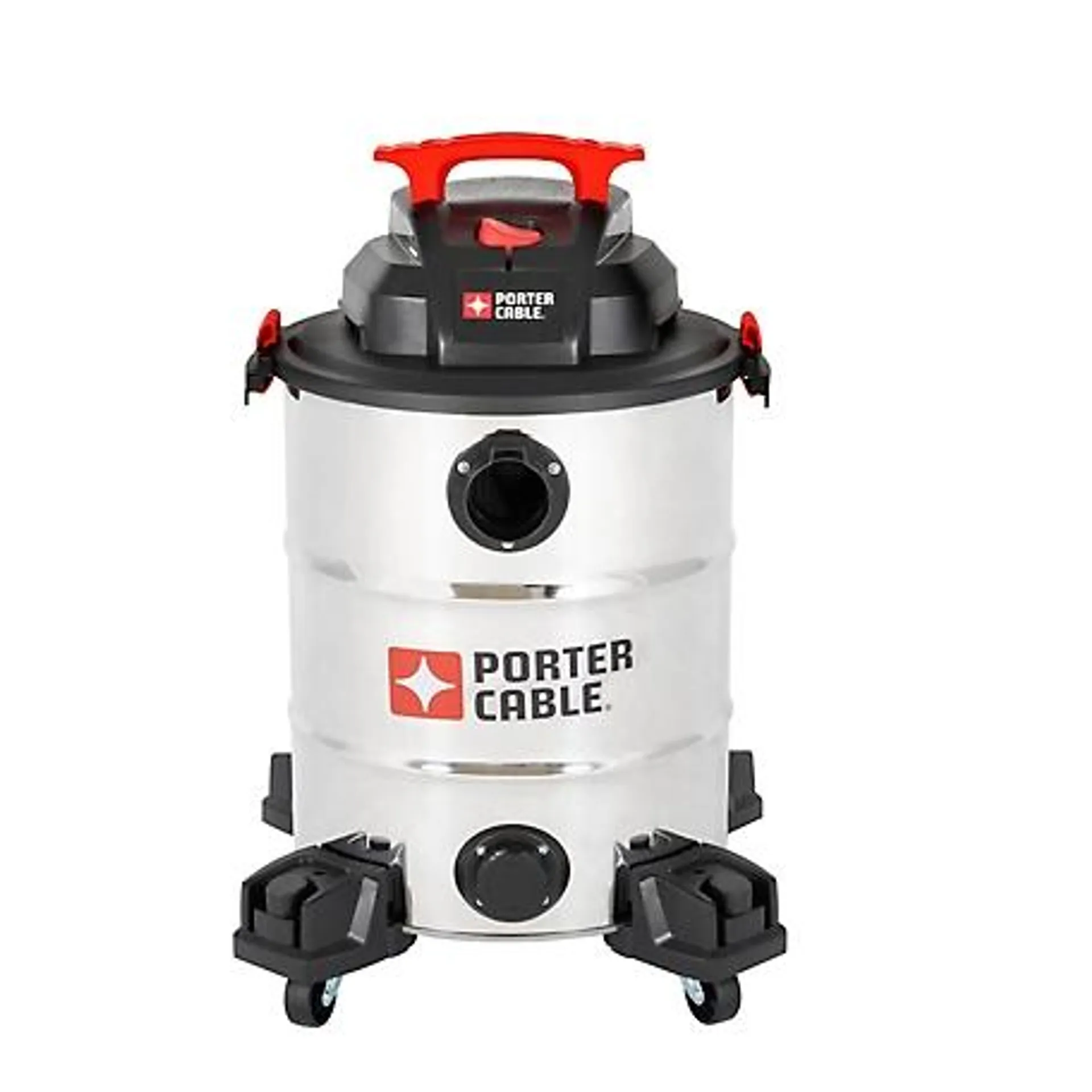 PORTER-CABLE 10 gal. Corded 6.5 HP Stainless Wet/Dry Shop Vacuum Cleaner