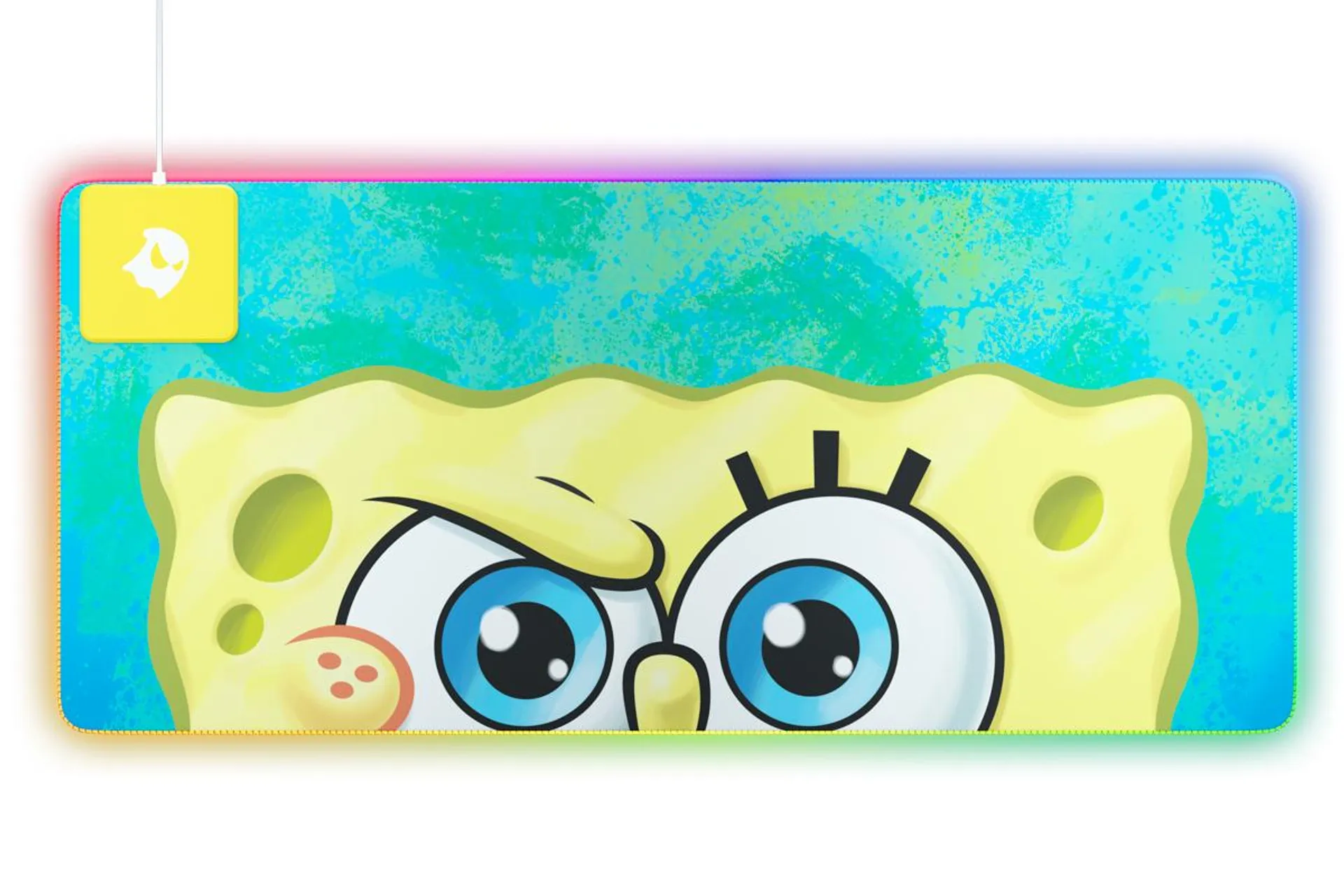 Spongebob P1 EYES RGB Mousepad - L