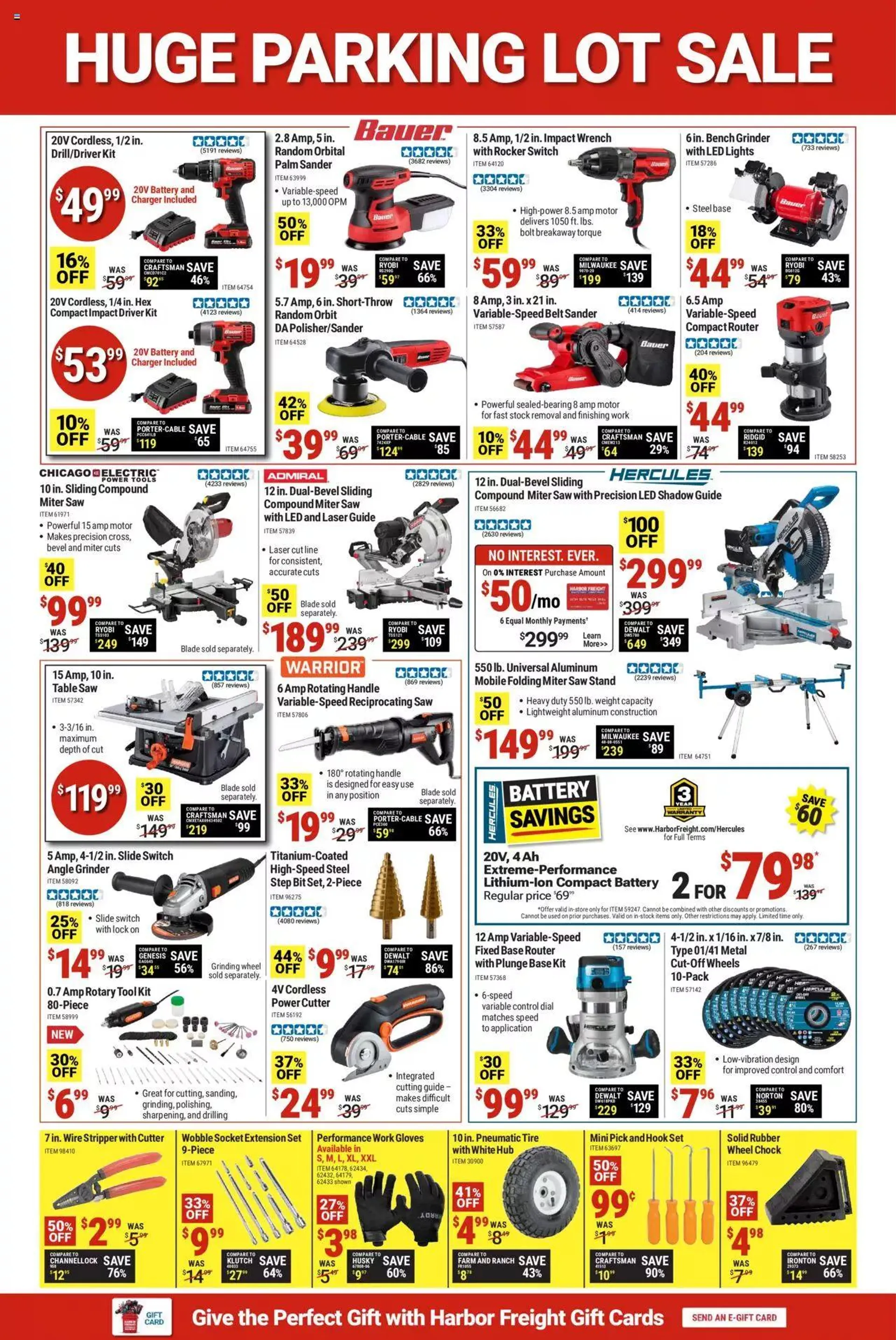 Weekly ad Harbor Freight - Weekly Ad from October 9 to October 15 2023 - Page 3