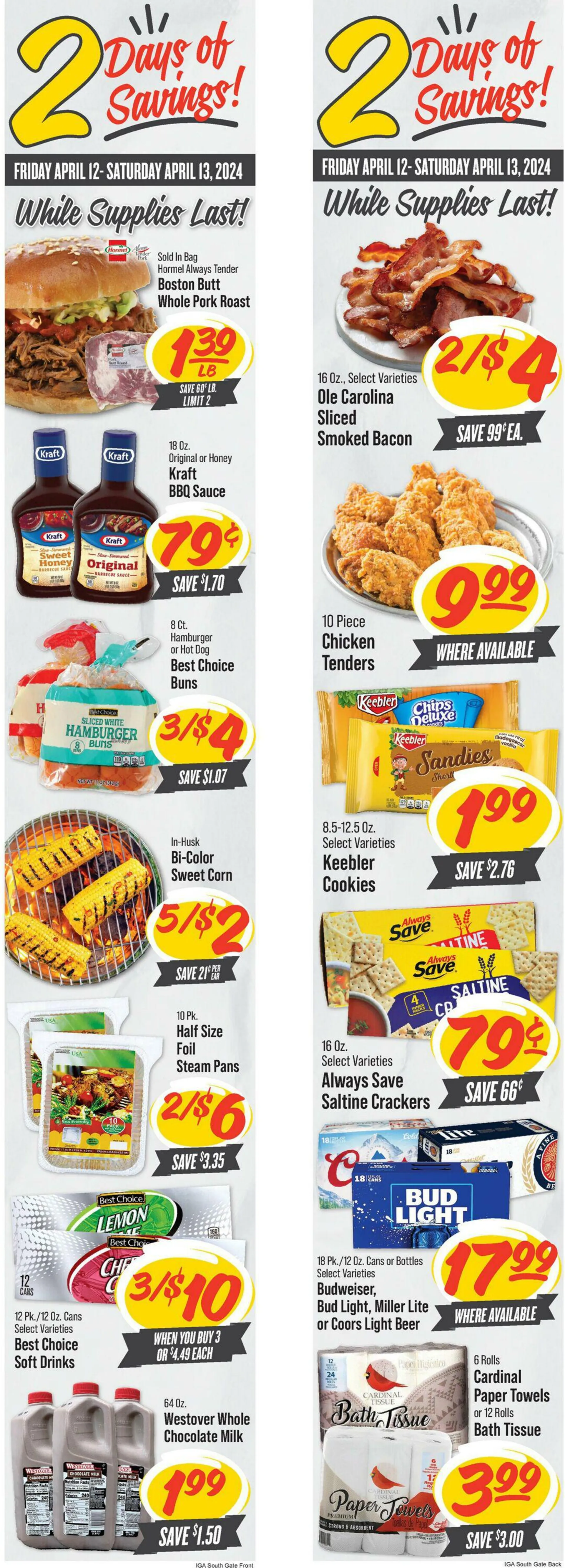 Weekly ad IGA Current weekly ad from April 10 to April 16 2024 - Page 2