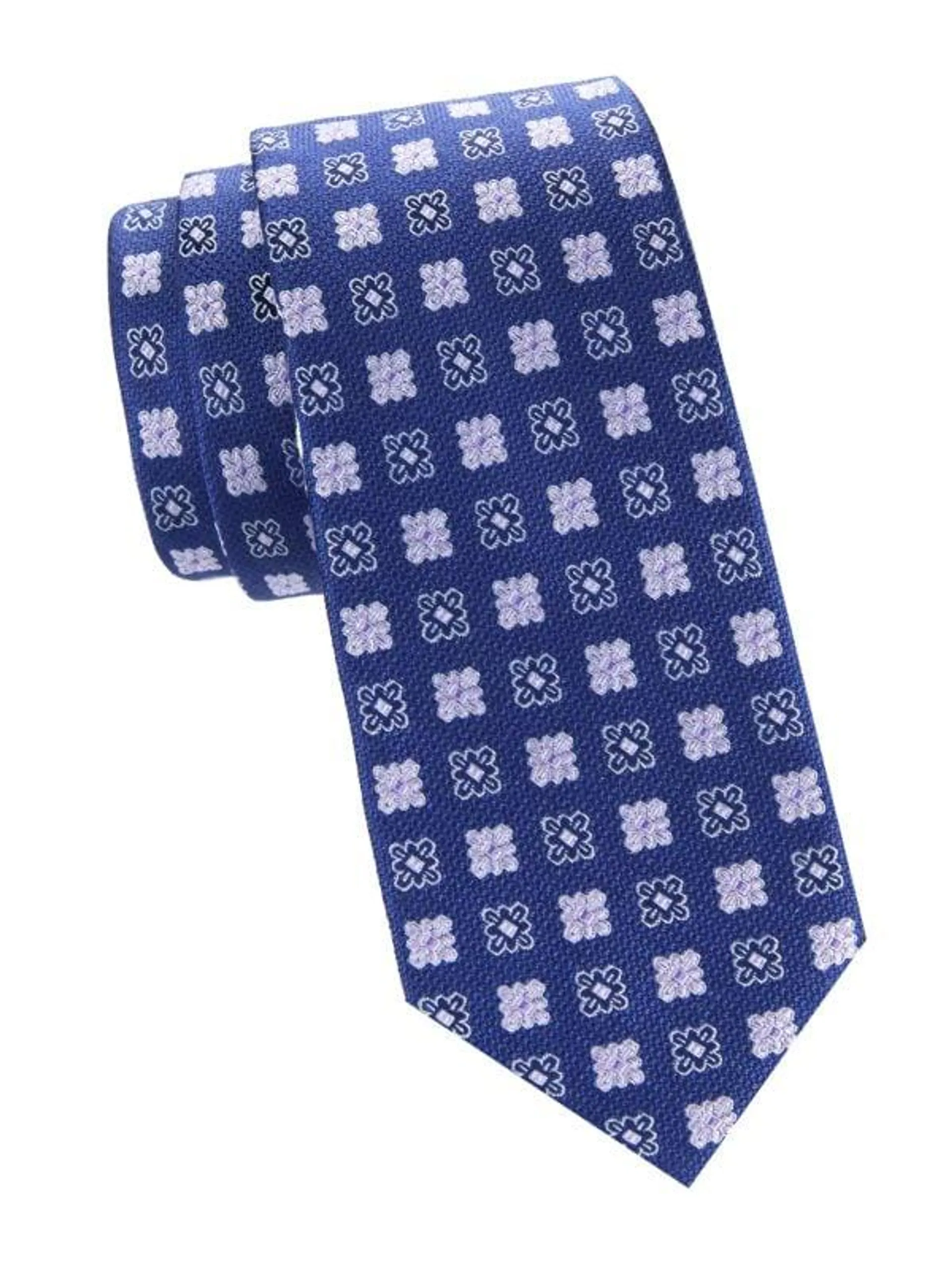 Medallion Silk Tie