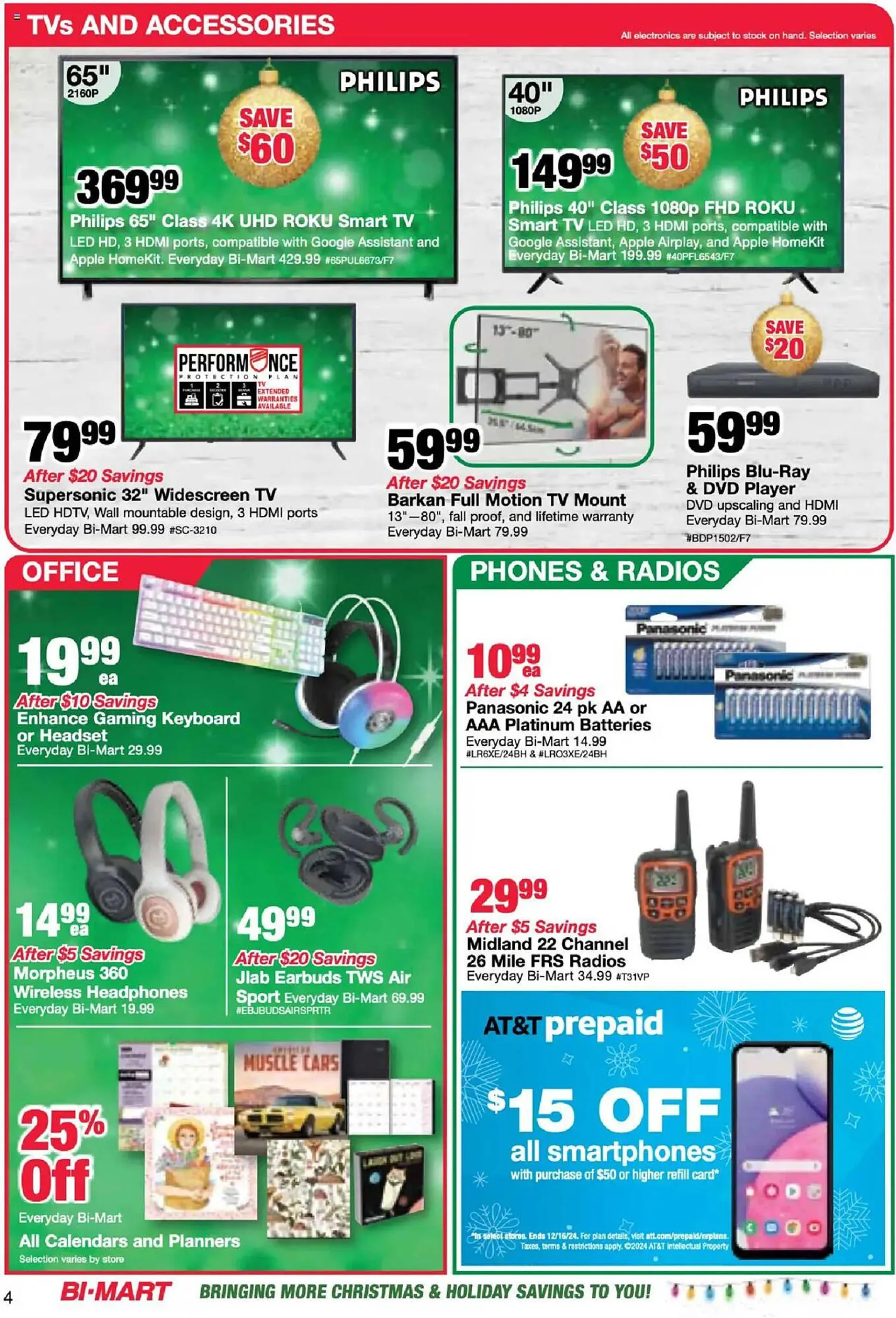 Weekly ad Bi-Mart Weekly Ad from December 3 to December 16 2024 - Page 4