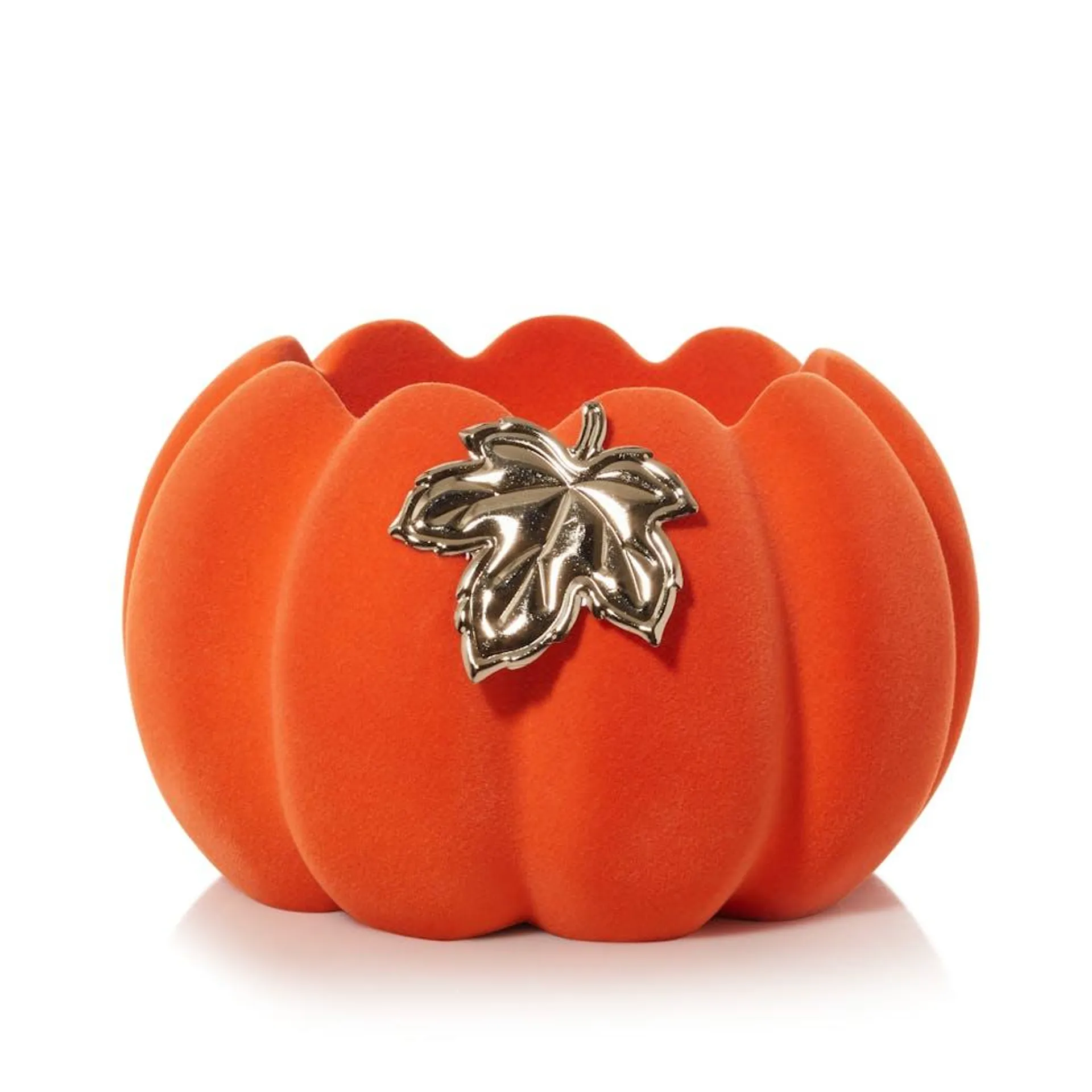 Pumpkin Velvet Holder