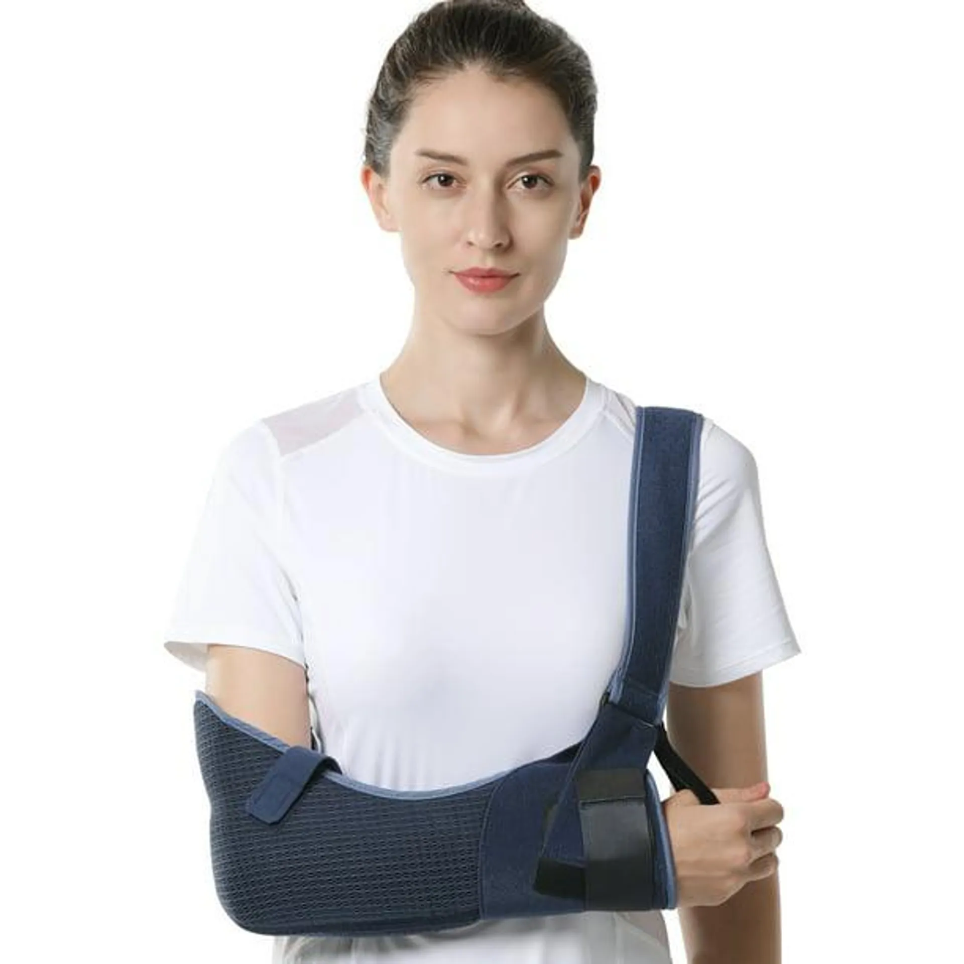 VELPEAU Arm Sling Shoulder Immobilizer - Rotator Cuff Support Brace, Left or Right Arm, Unisex