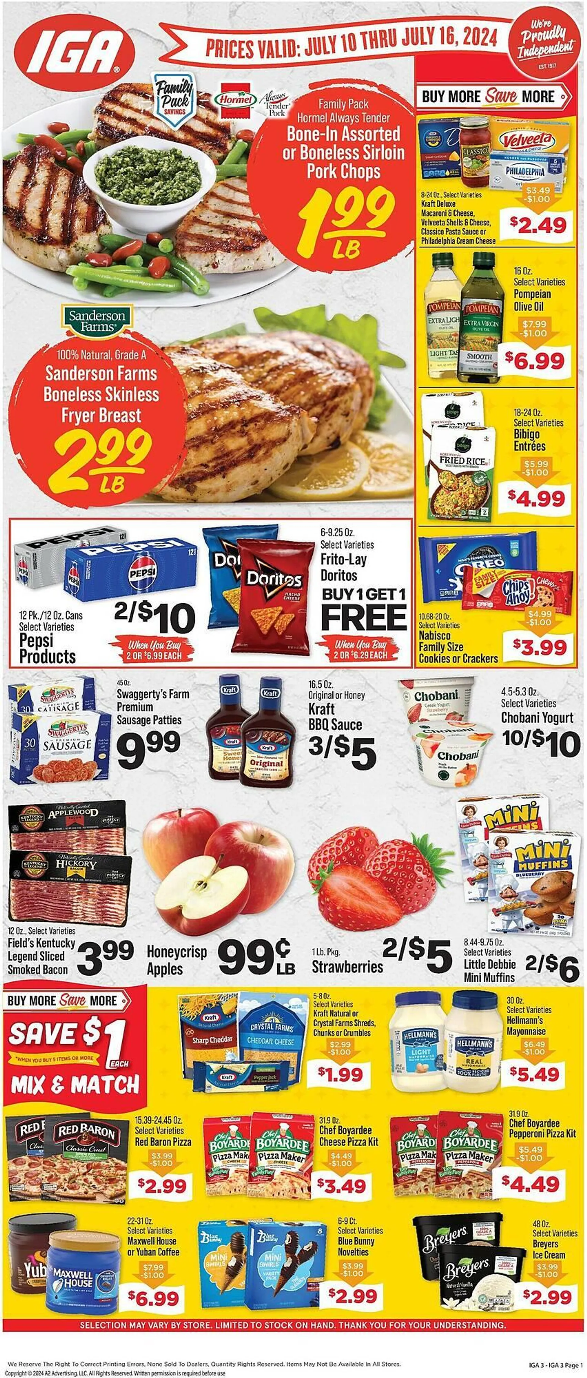 IGA Weekly Ad - 1