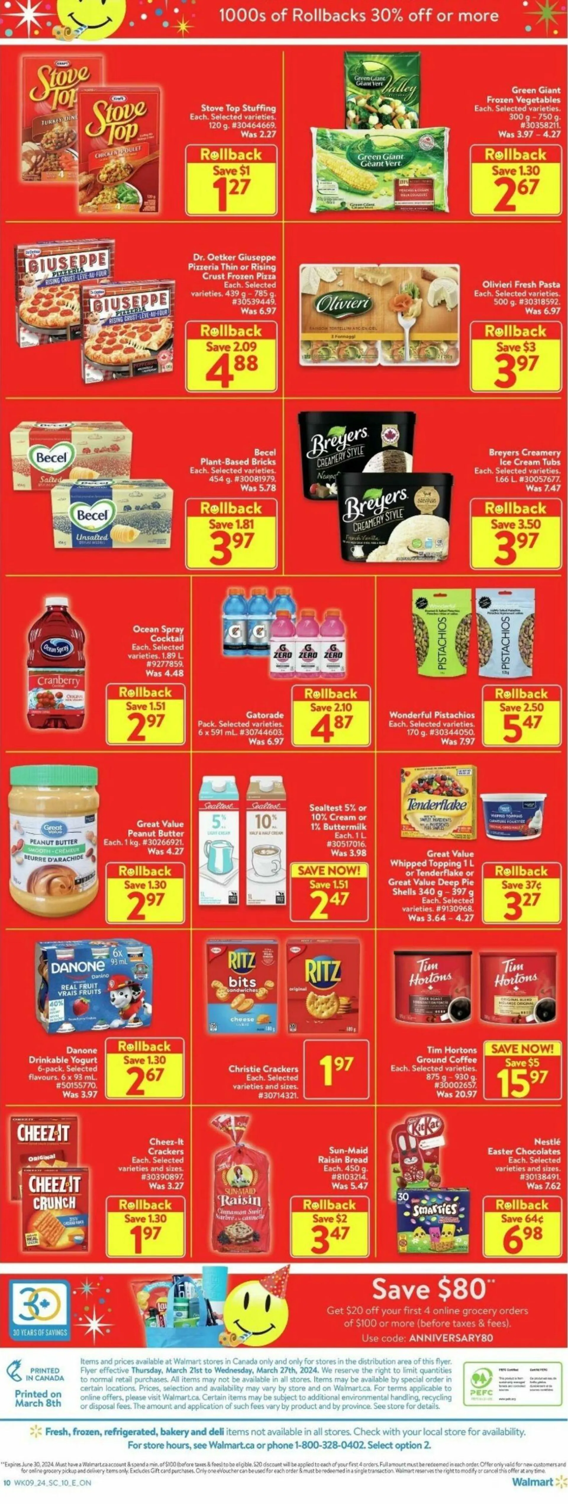 Weekly ad Walmart Current weekly ad from March 20 to March 27 2024 - Page 2