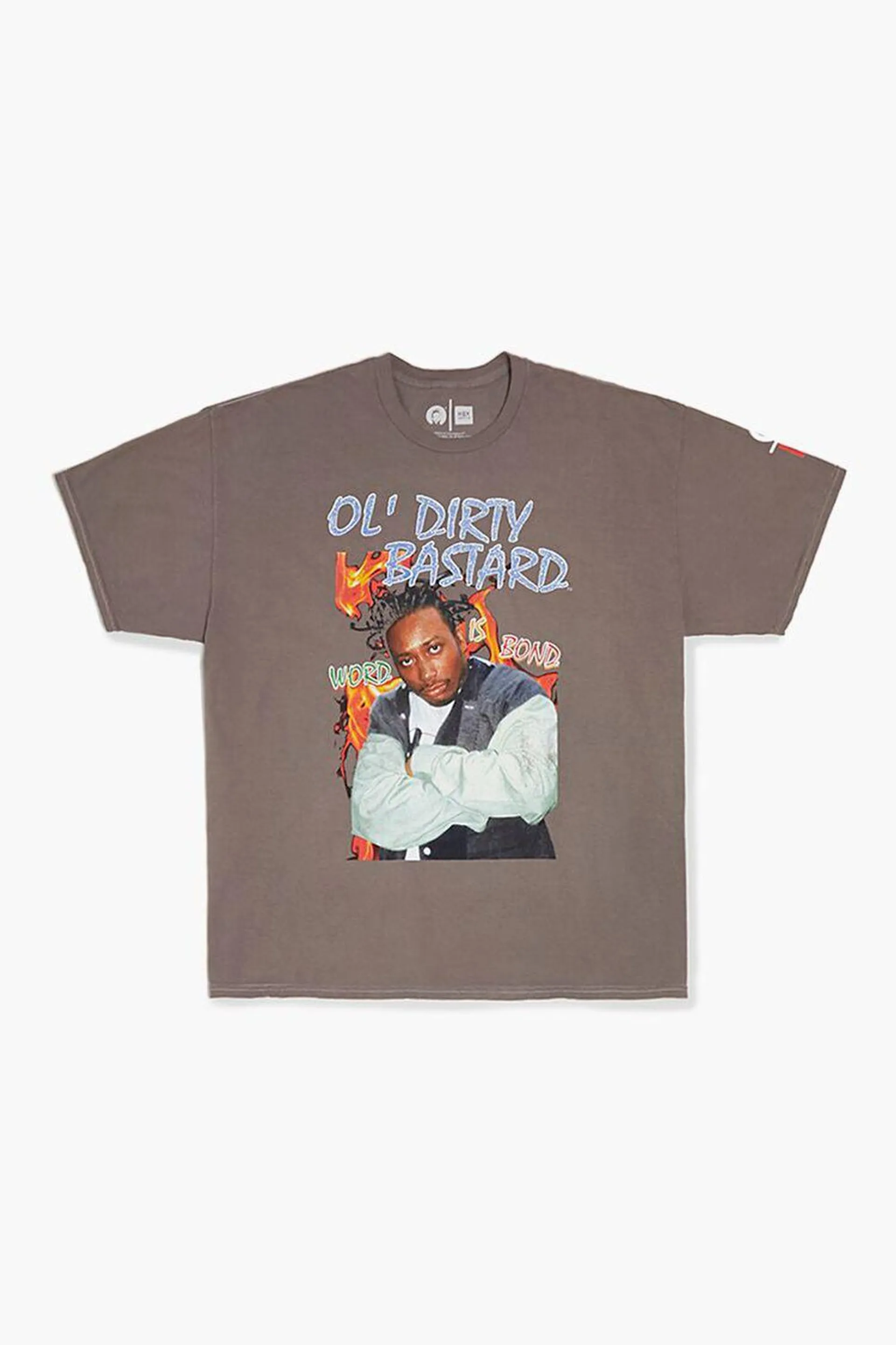 Ol Dirty Bastard Glitter Print Graphic Tee