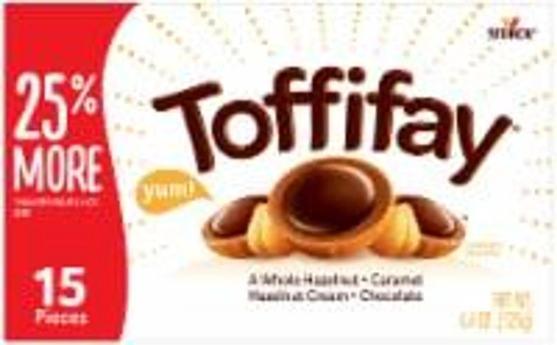 Toffifay Hazelnut Chocolate Caramel Holiday Candy Box