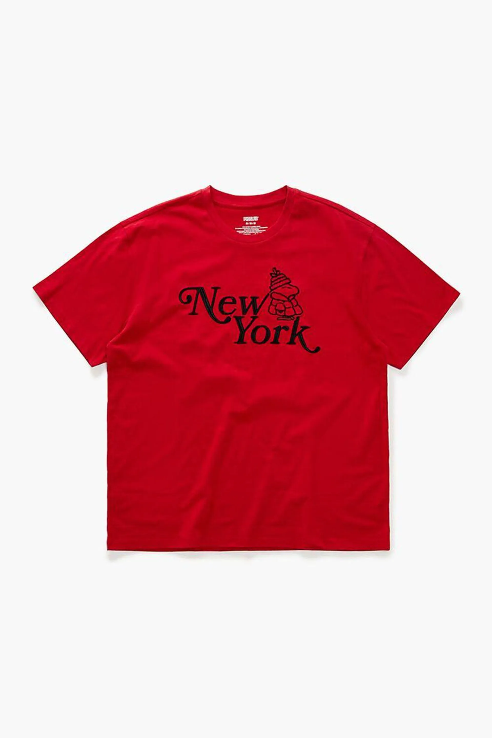 Embroidered Woodstock New York Tee