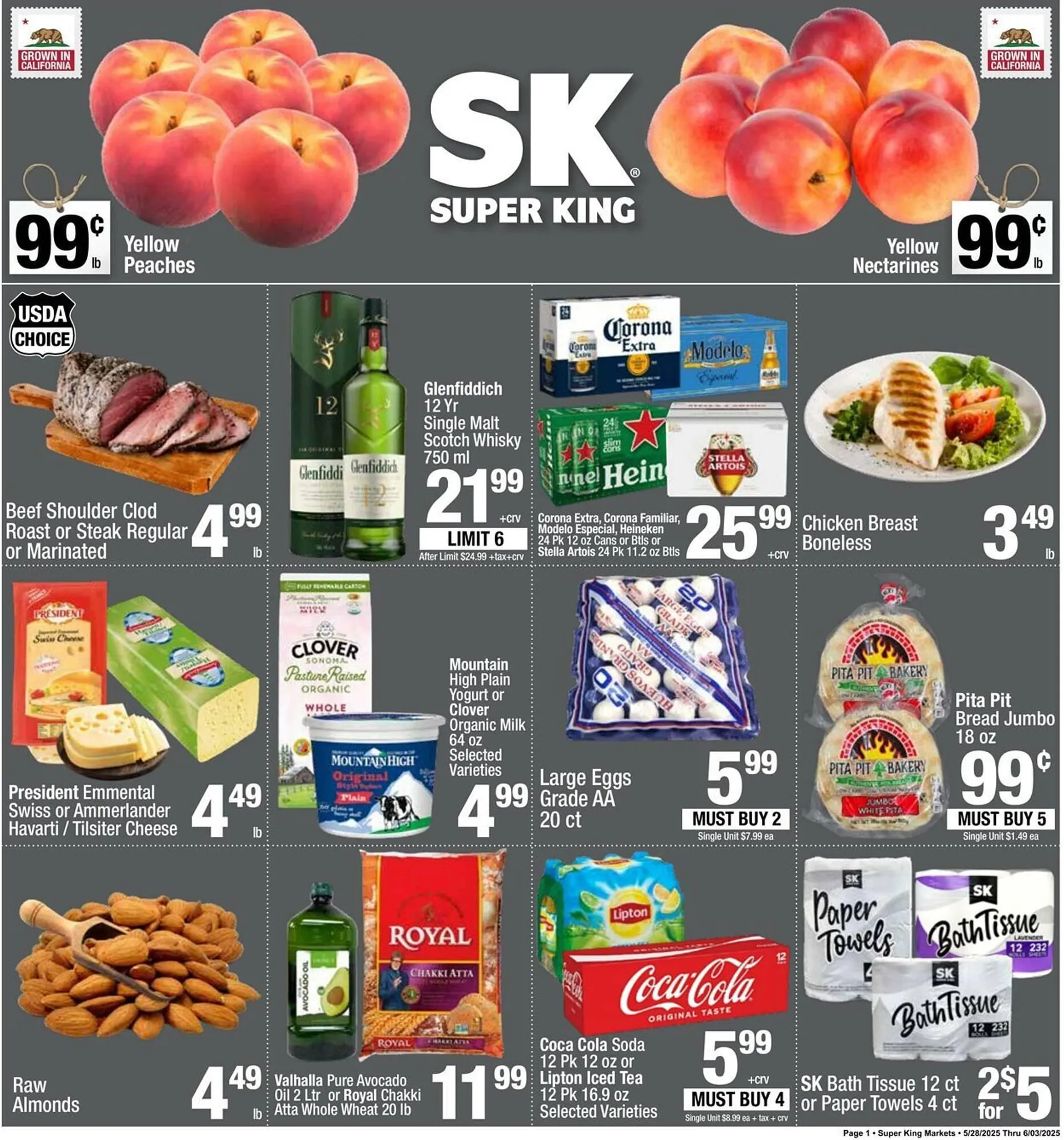 Weekly ad Super King Markets Weekly Ad from July 3 to July 17 2025 - Page 1