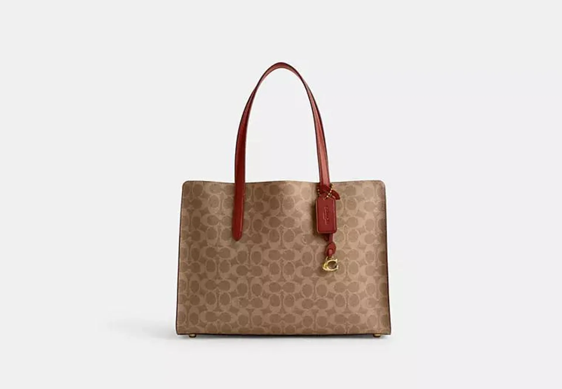 Carter Carryall Bag In Signature Canvas