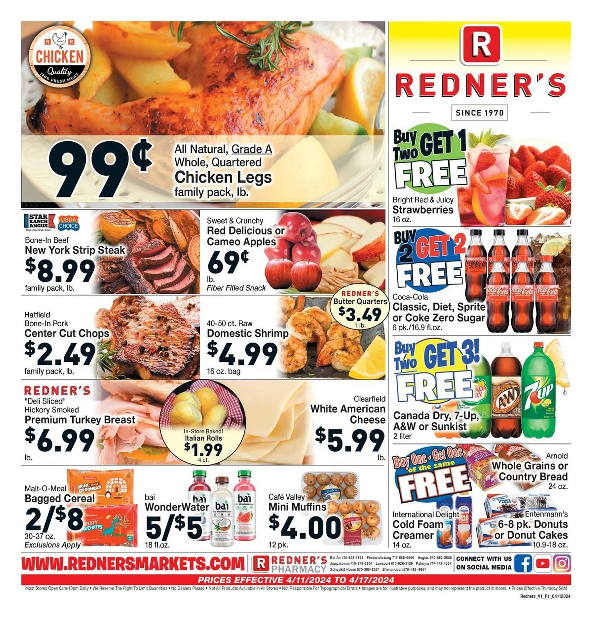 Redners Warehouse Weekly Ad - 1