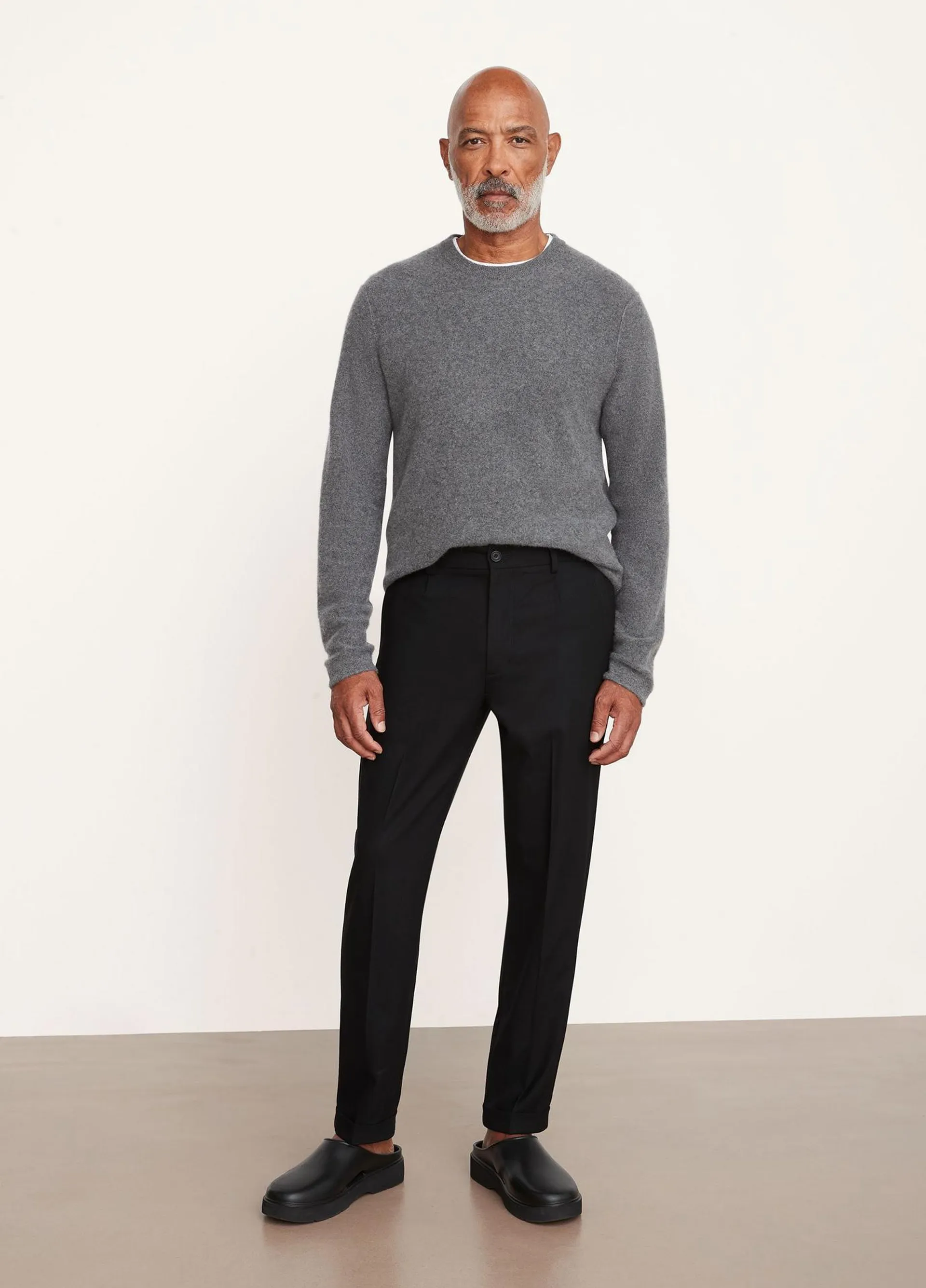 Wool Cuffed Trouser