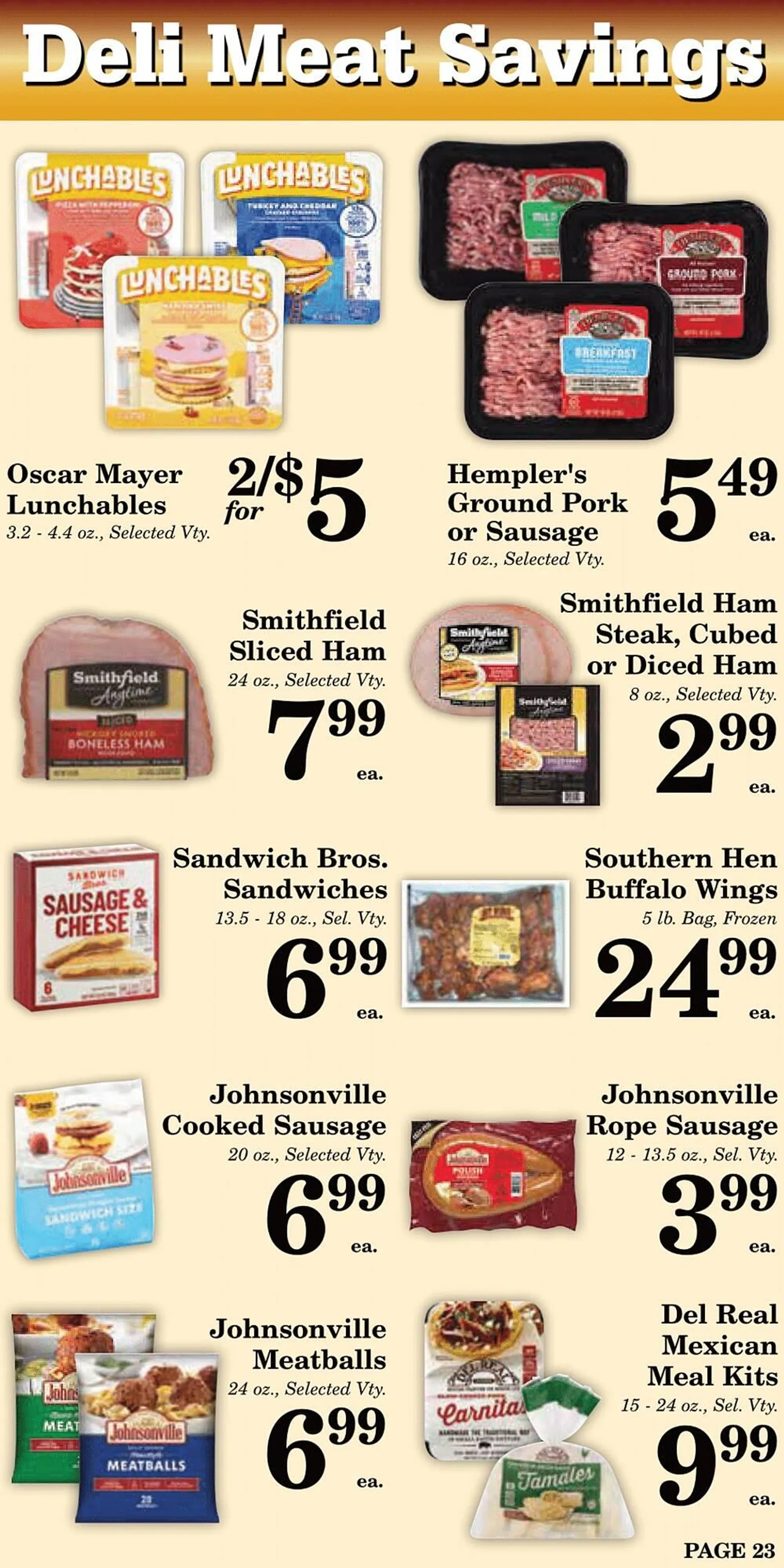 Weekly ad Harvest Foods ad from April 30 to May 27 2025 - Page 24