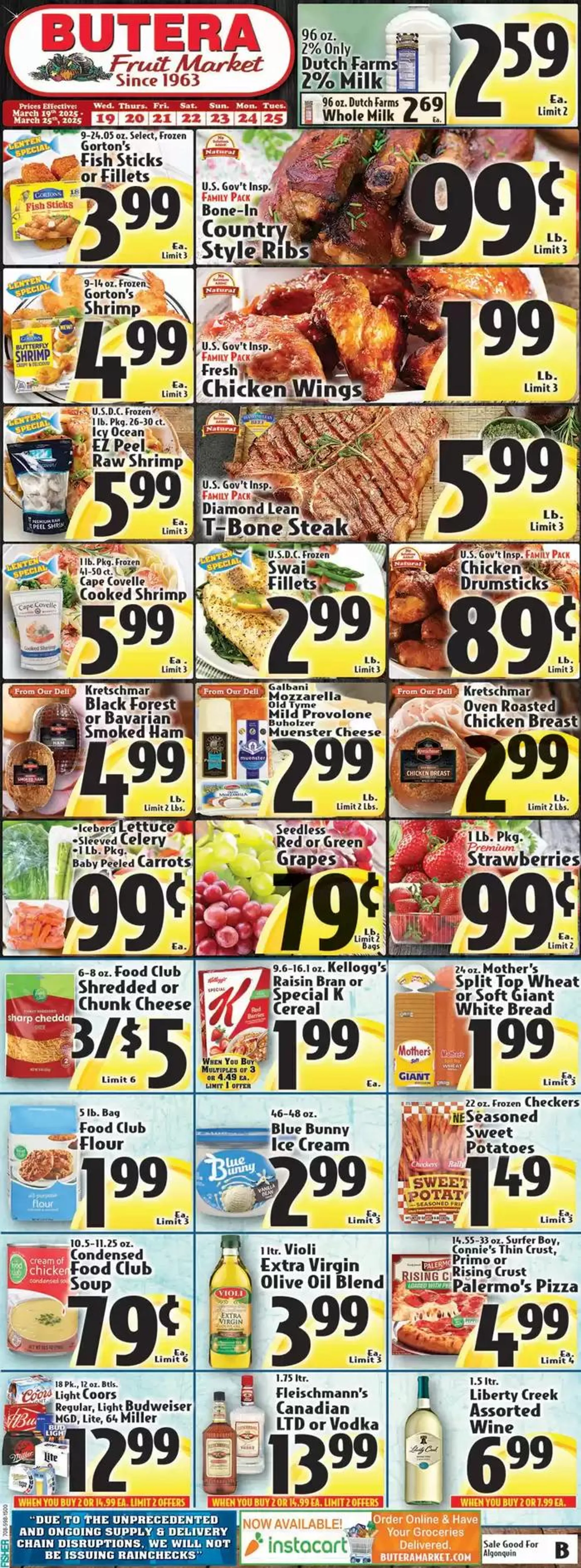 Butera weekly ad - 1