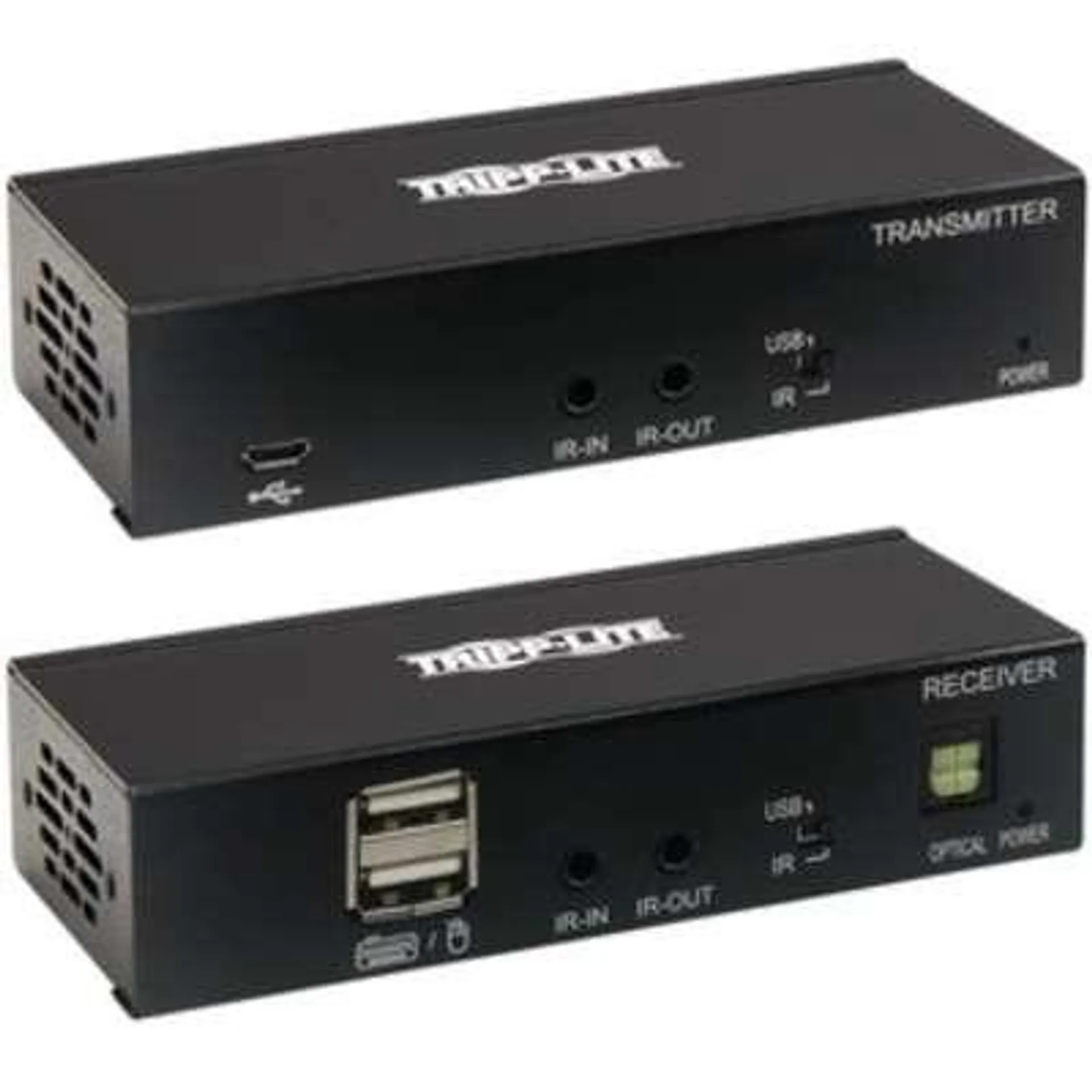 Tripp Lite USB-C to HDMI over Cat6 Extender Kit, KVM Support, 4K 60Hz, 4:4:4, USB, PoC