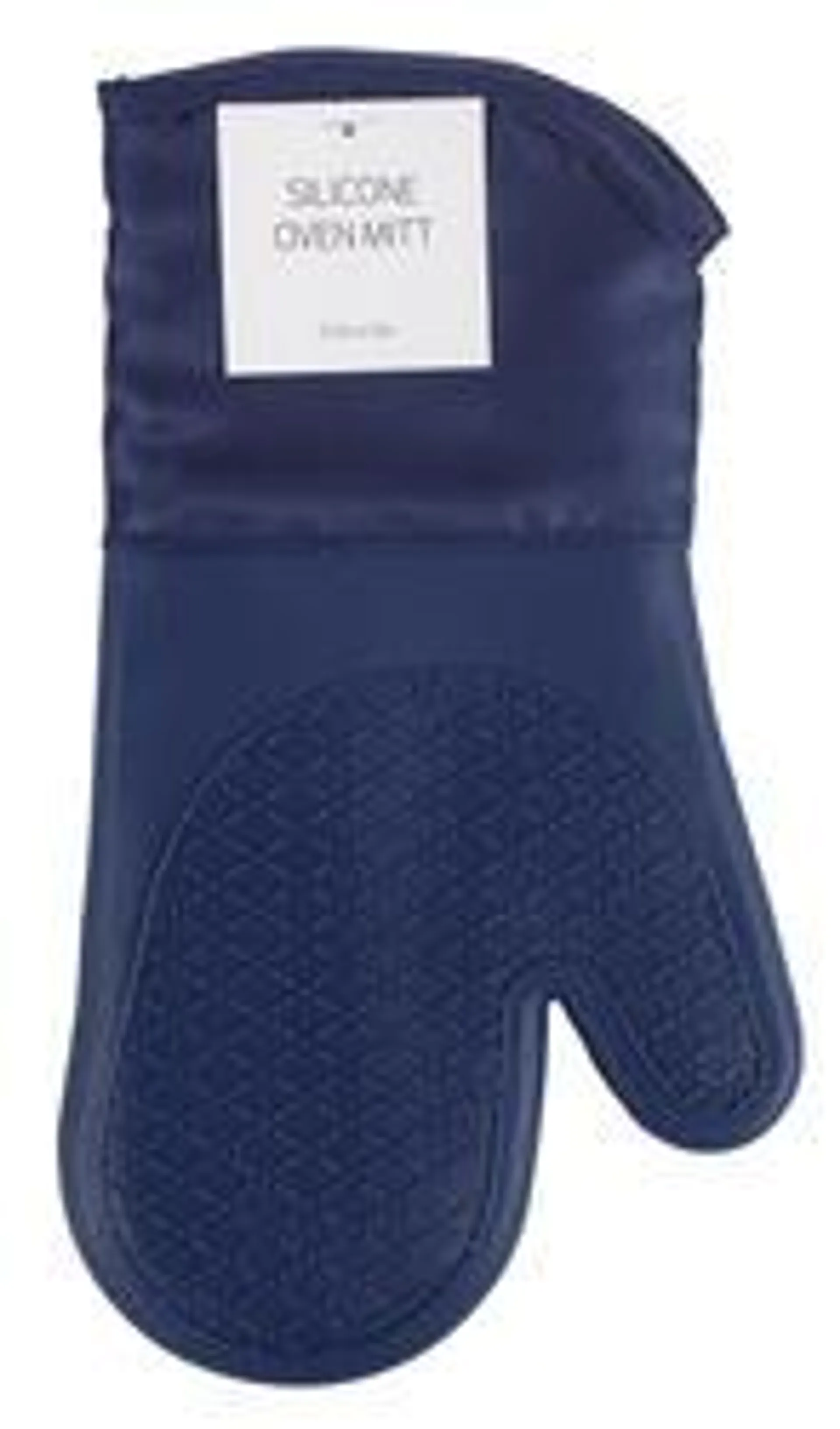 Silicone Oven Mitt - Blue