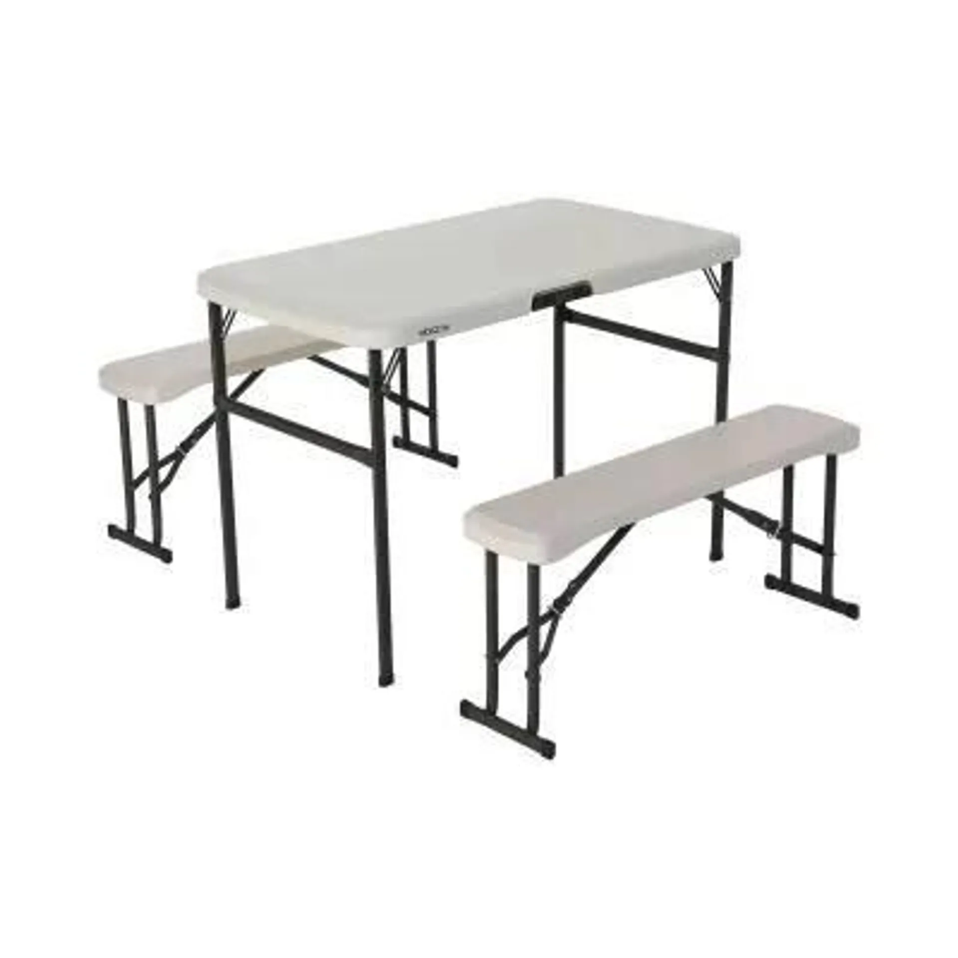 Lifetime Folding Picnic Table with Benches