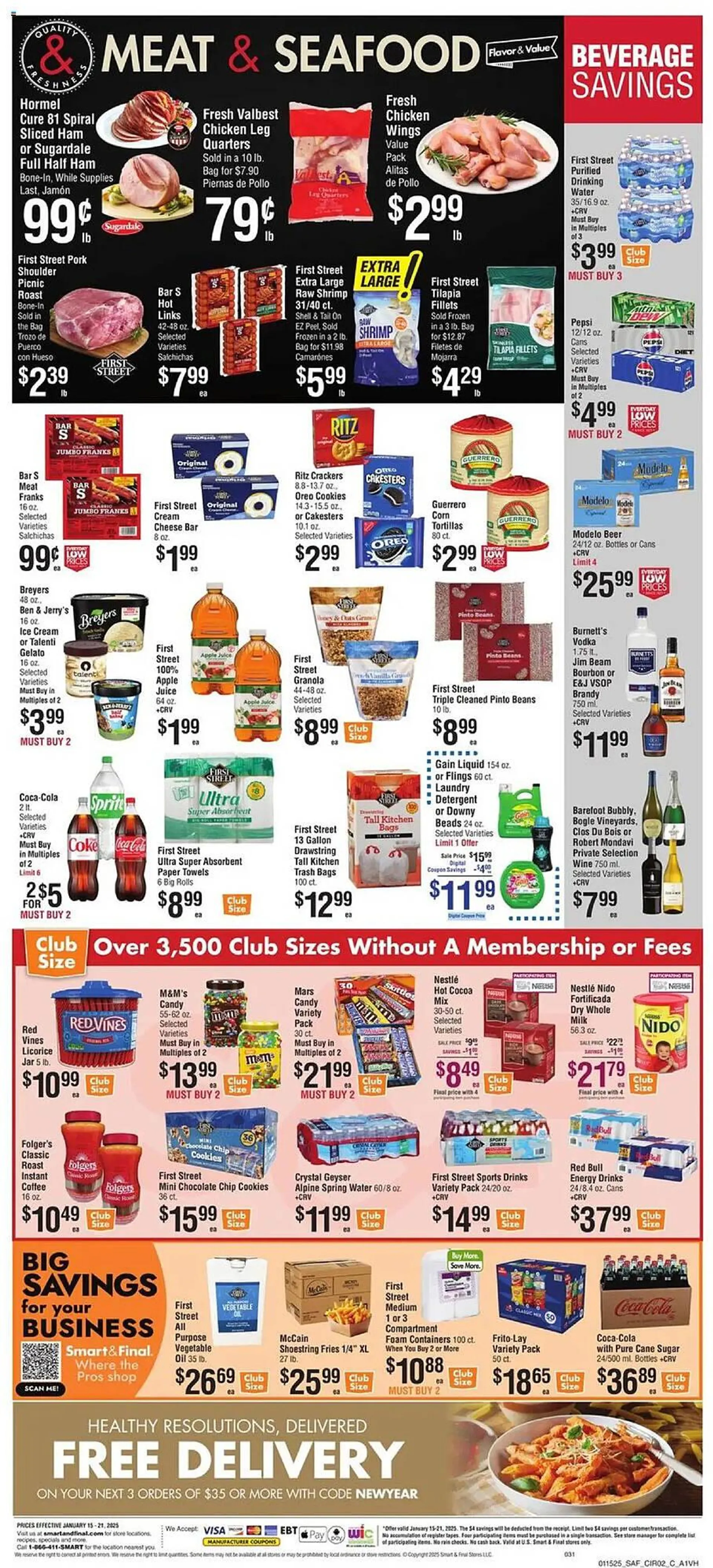 Weekly ad Smart & Final Weekly Ad from January 15 to January 21 2025 - Page 3