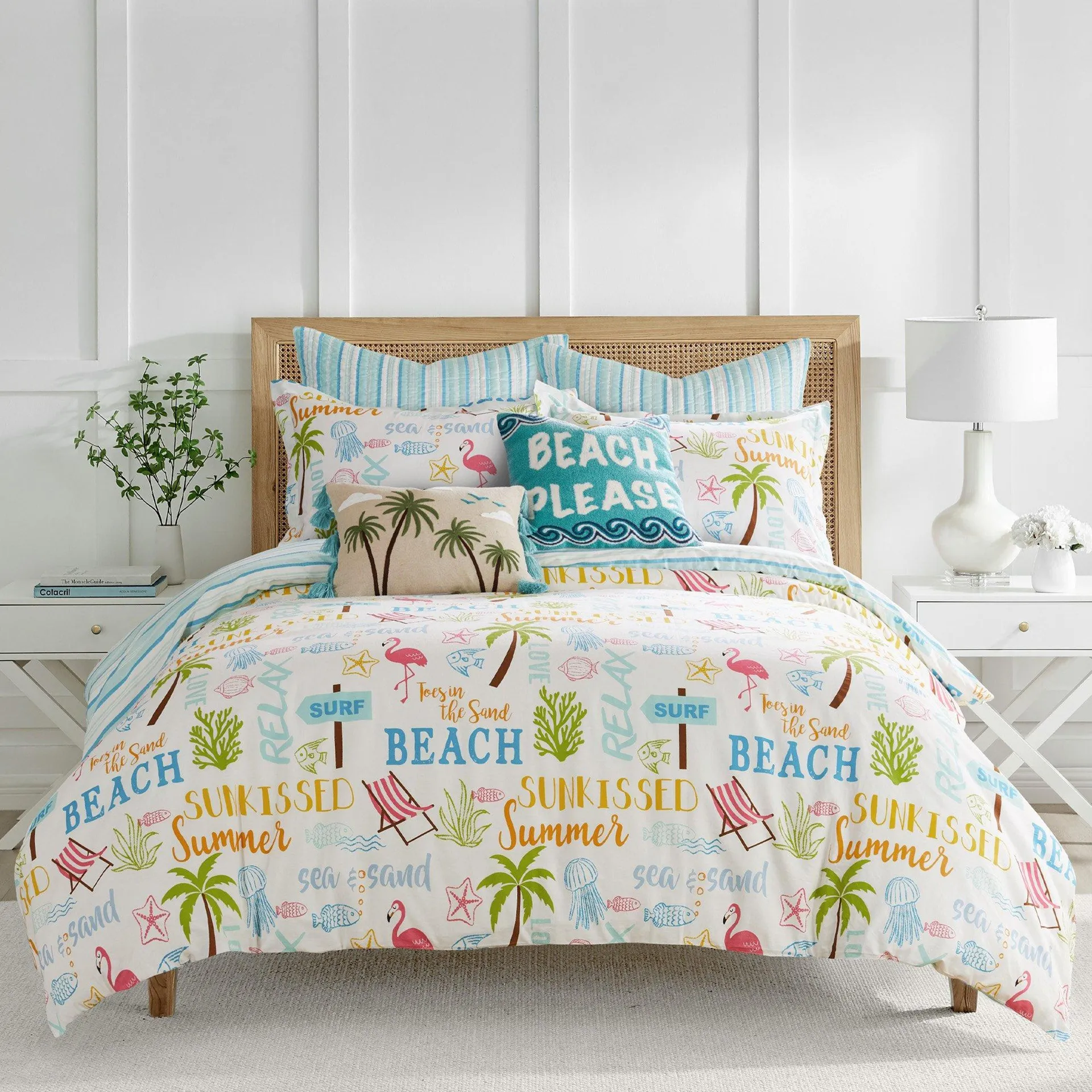 Levtex Home Coastal Beach Days Duvet Cover & Sham Set