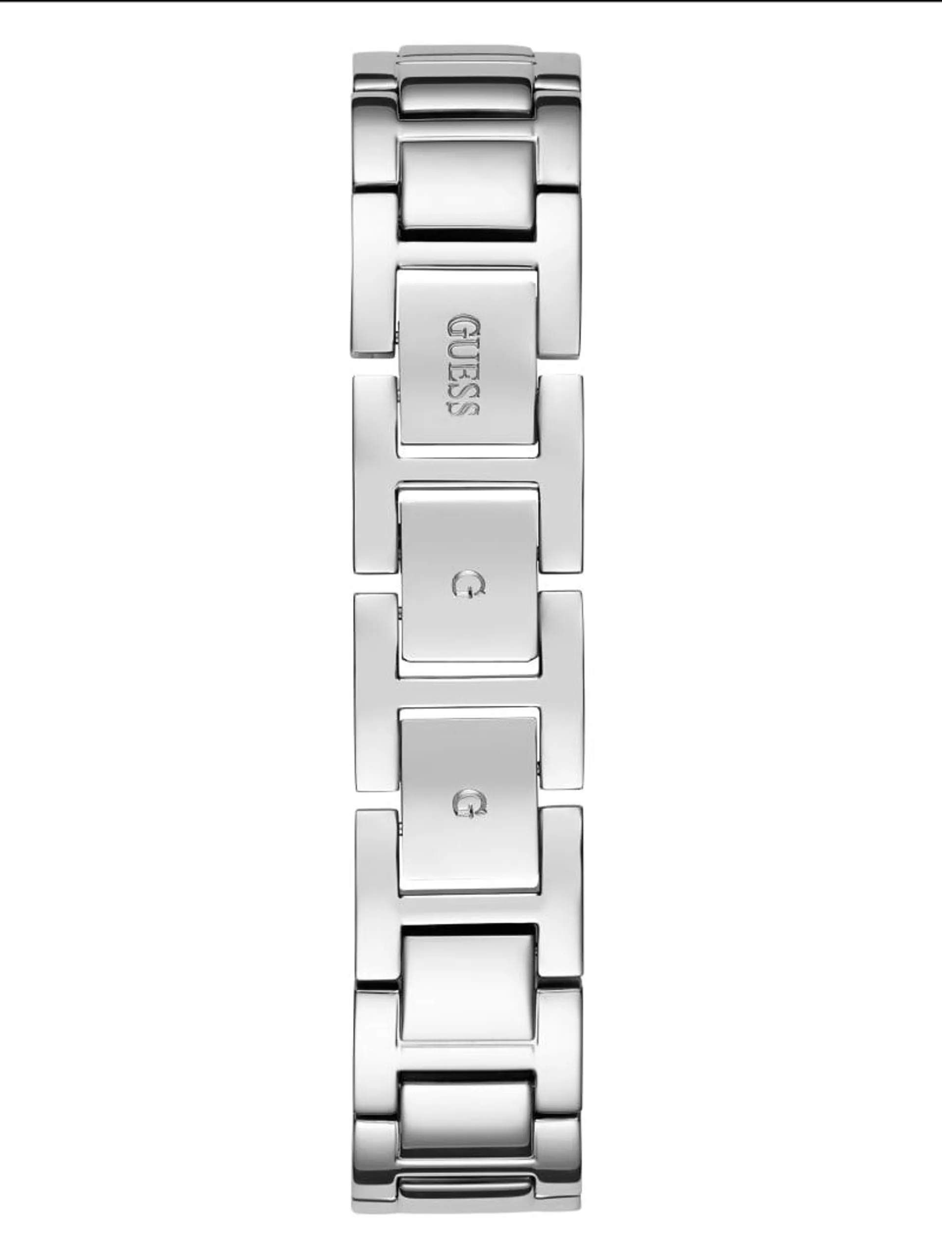 Silver-Tone Chain-Link Analog Watch