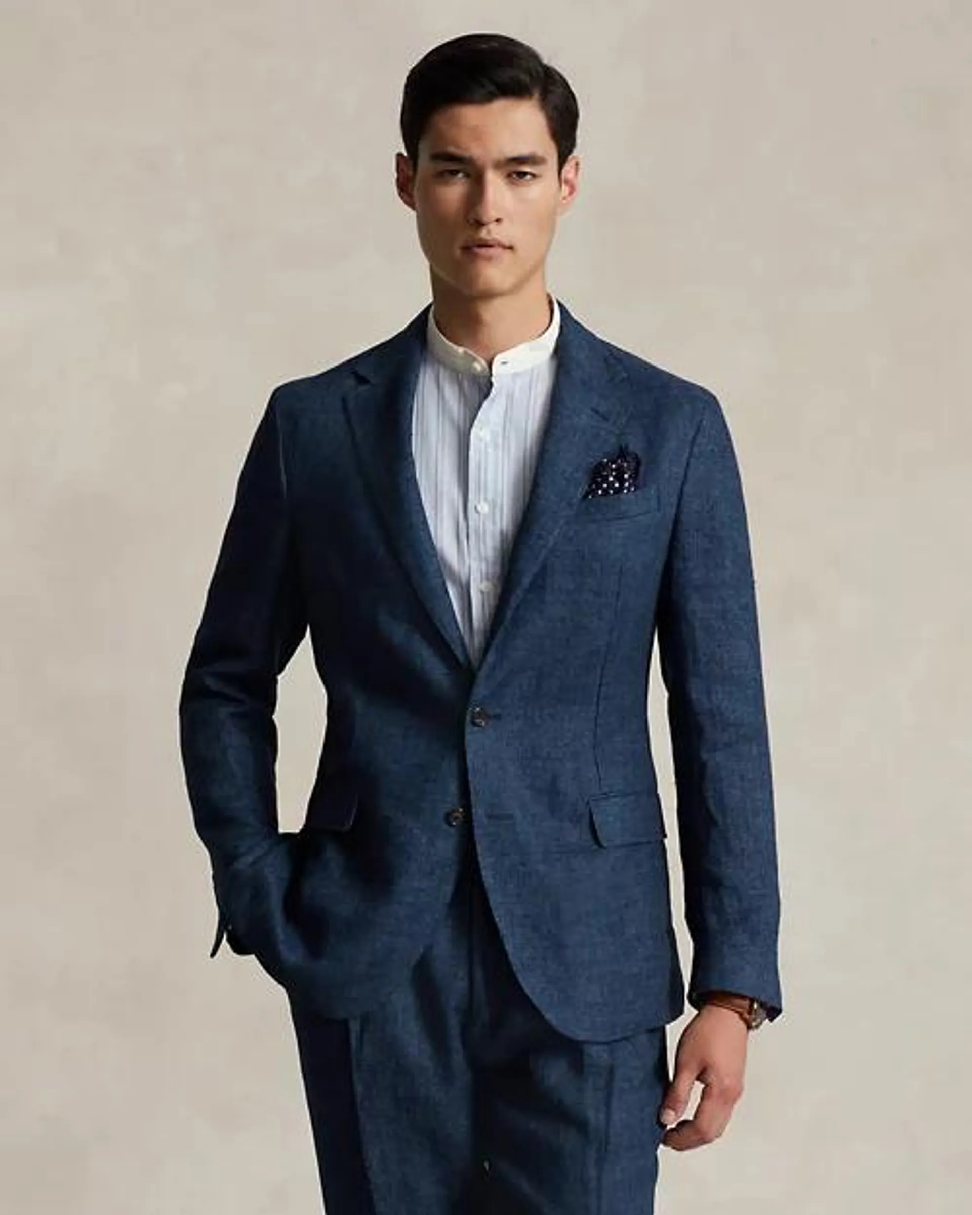 Polo Soft Tailored Linen Suit Jacket