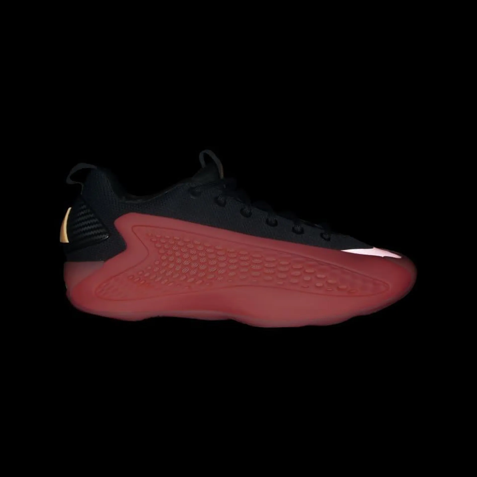 Anthony Edwards 1 Acid Red Low Basketball Shoes Kids