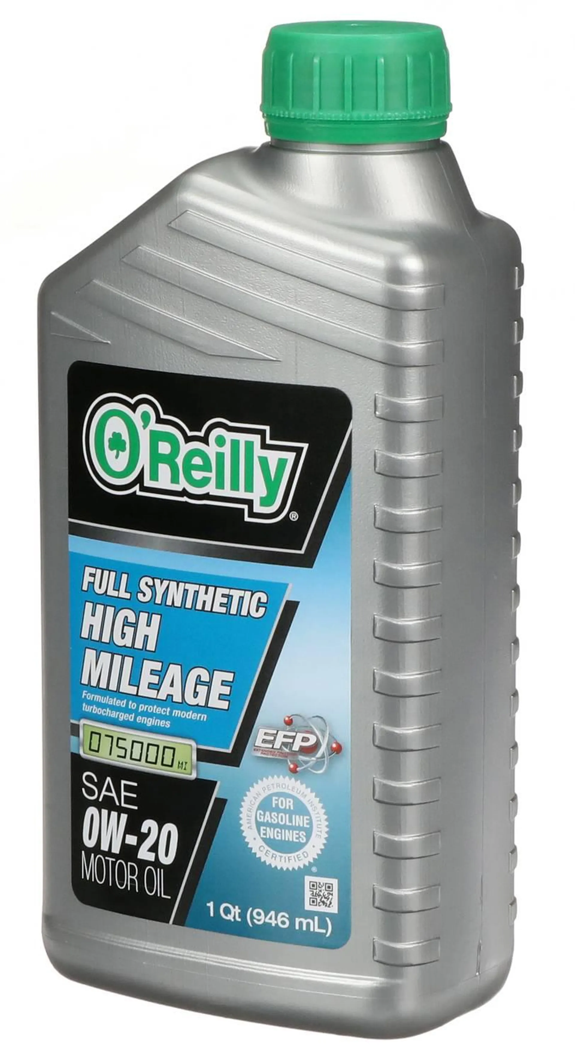 O'Reilly Full Synthetic Full Synthetic High Mileage Motor Oil 0W-20 1 Quart - HI-SYN0-20