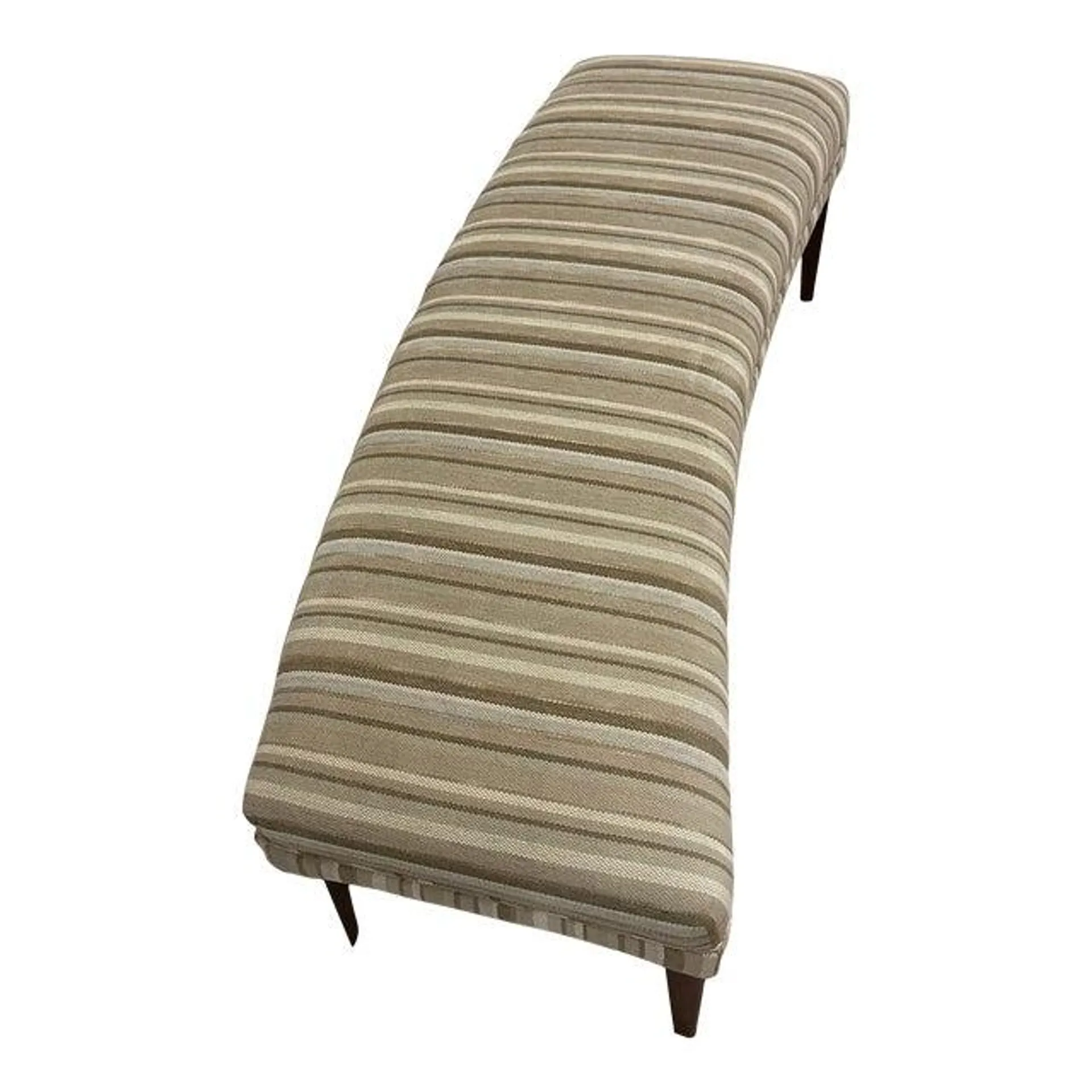 Custom Quartet Curved Bench by Kravet