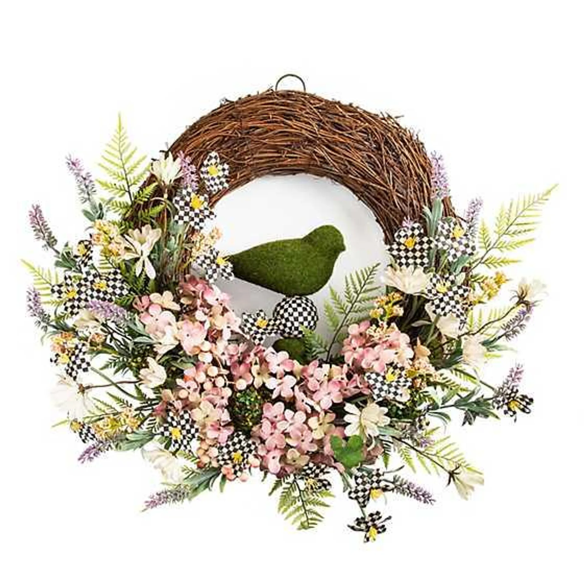 Spring Fling 23" Bird Wreath