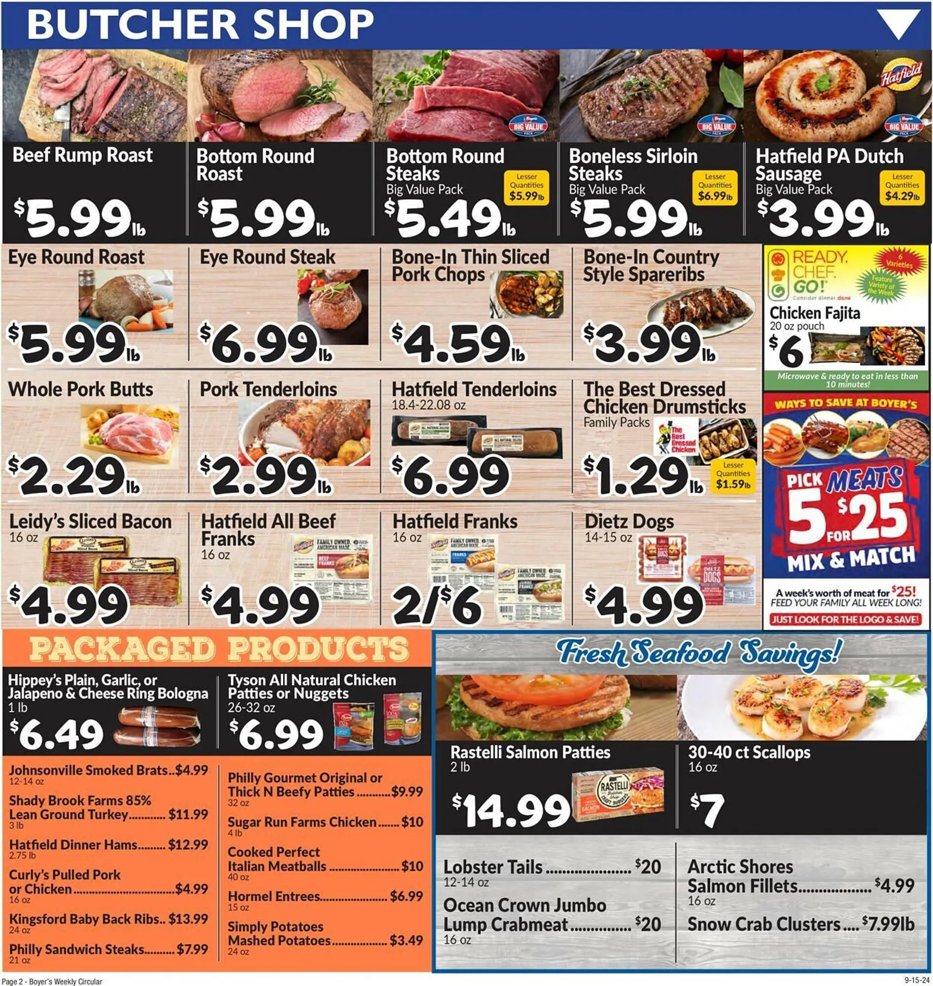 Weekly ad Boyer's Food Markets Weekly Ad from September 15 to September 21 2024 - Page 4