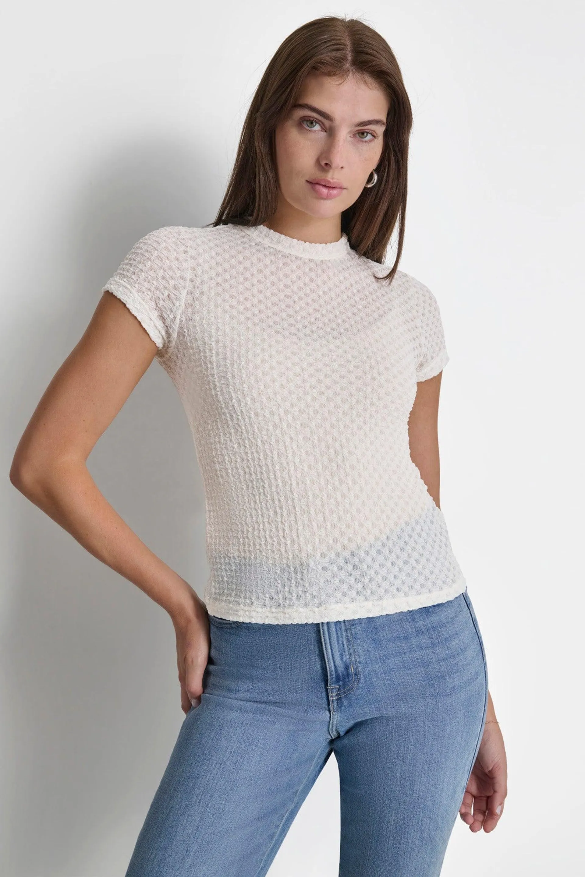 PEBBLE LACE TOP