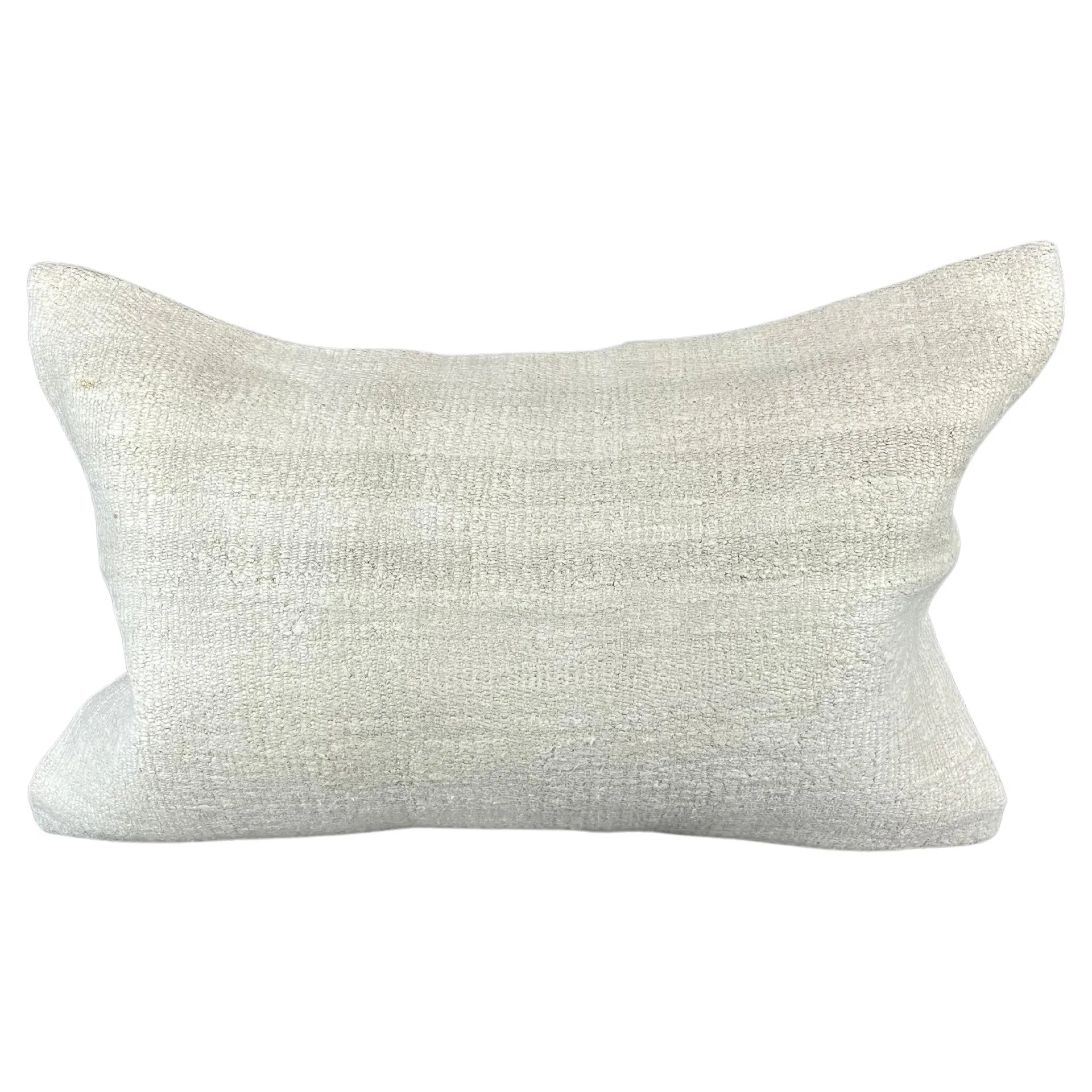 16 x 24 Hemp Pillow Turkish Cushion Natural White Pillow Cushion Cover #6193