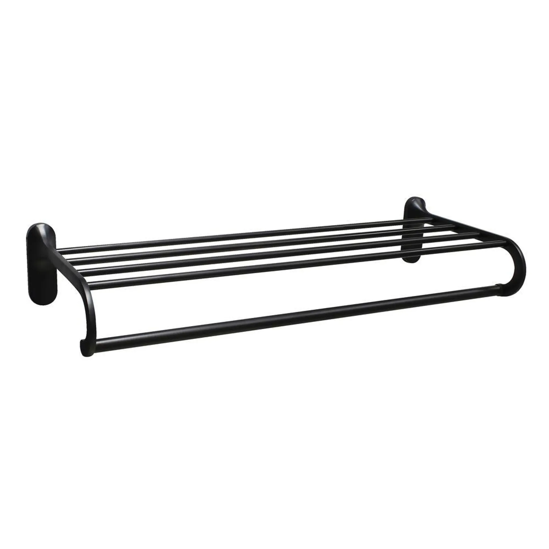 Modona 25-1/4"W x 9-1/2"D Rubbed Bronze Towel Rack