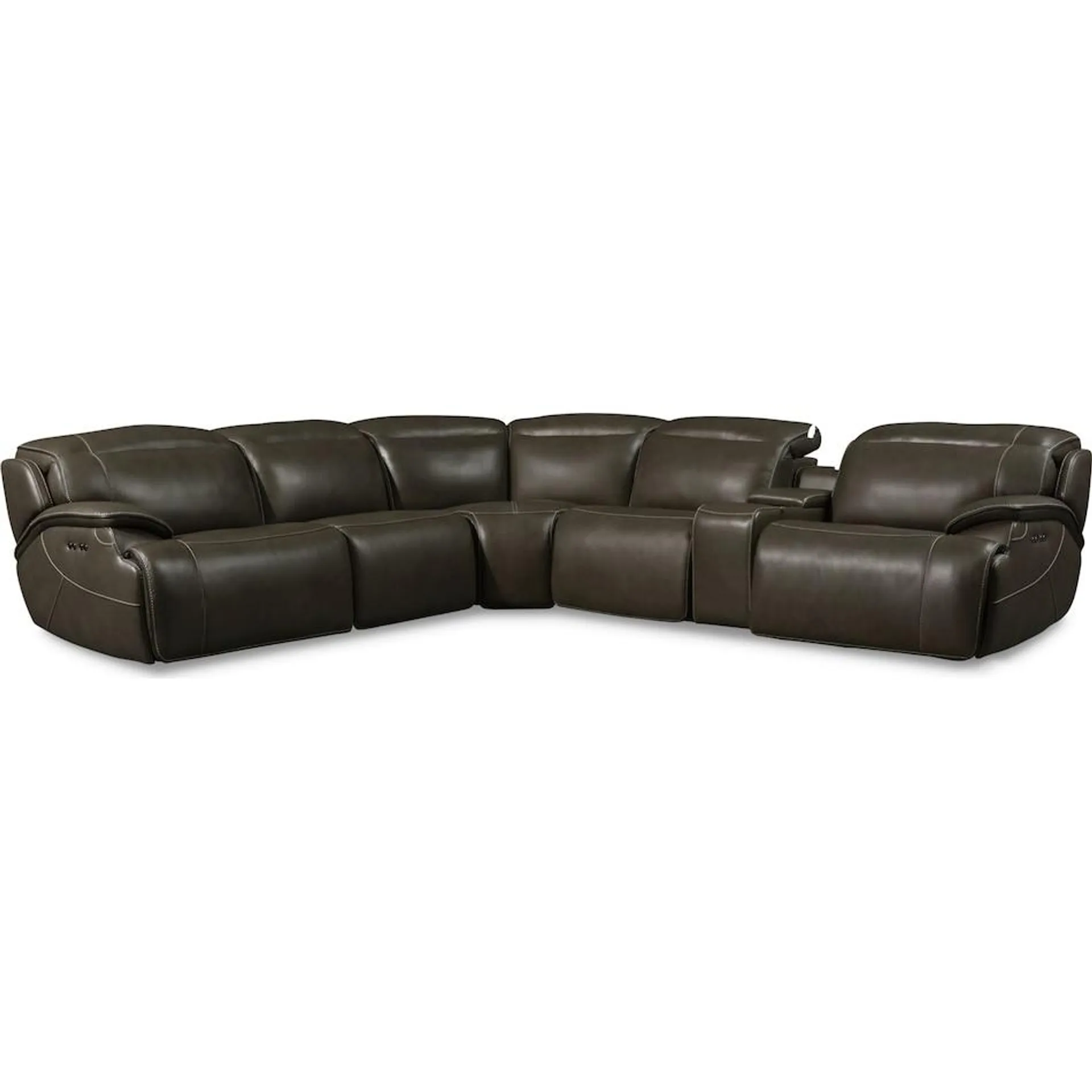 Devon Dual-Power Reclining Sectional