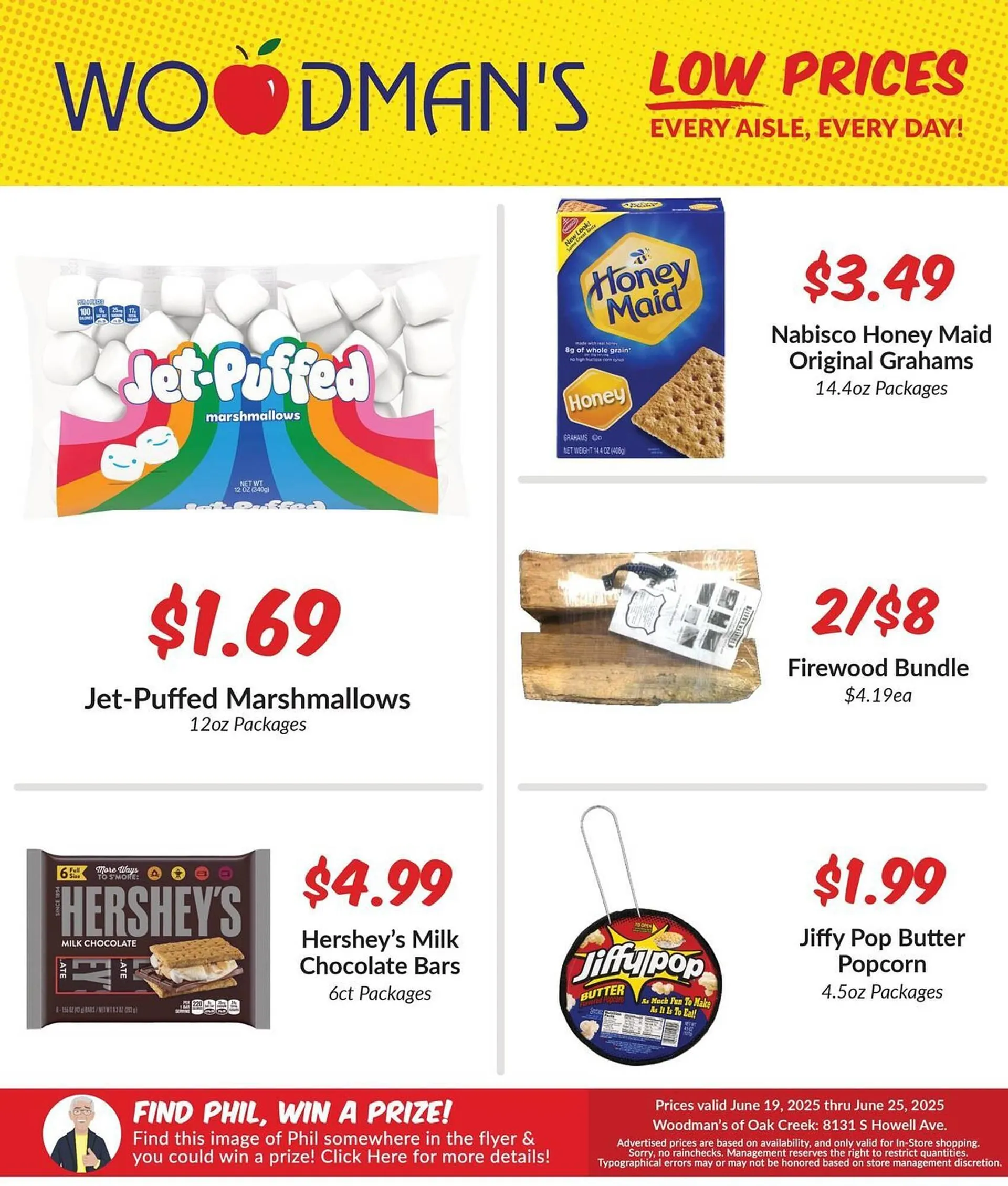 Weekly ad Woodman's Weekly Ad from June 19 to June 25 2025 - Page 1