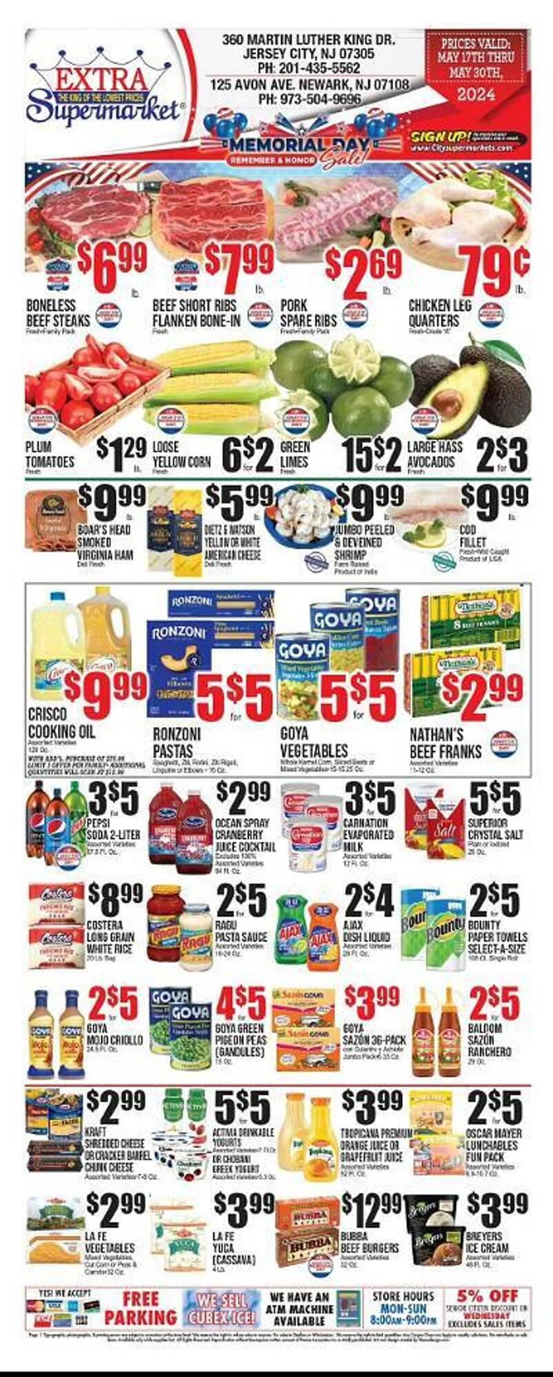 Extra Supermarket Weekly Ad - 1