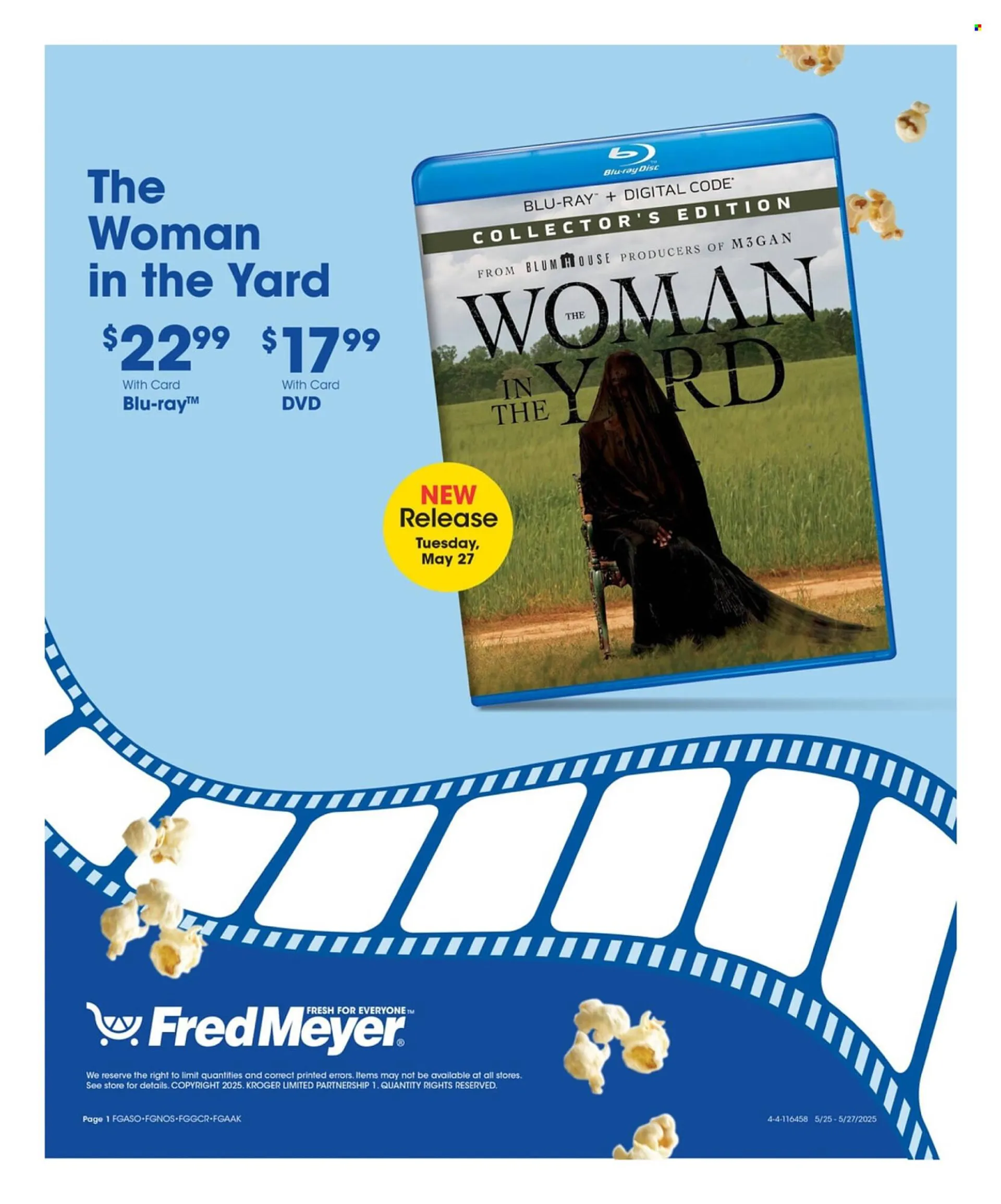 Weekly ad Fred Meyer Weekly Ad from May 26 to June 1 2025 - Page 1